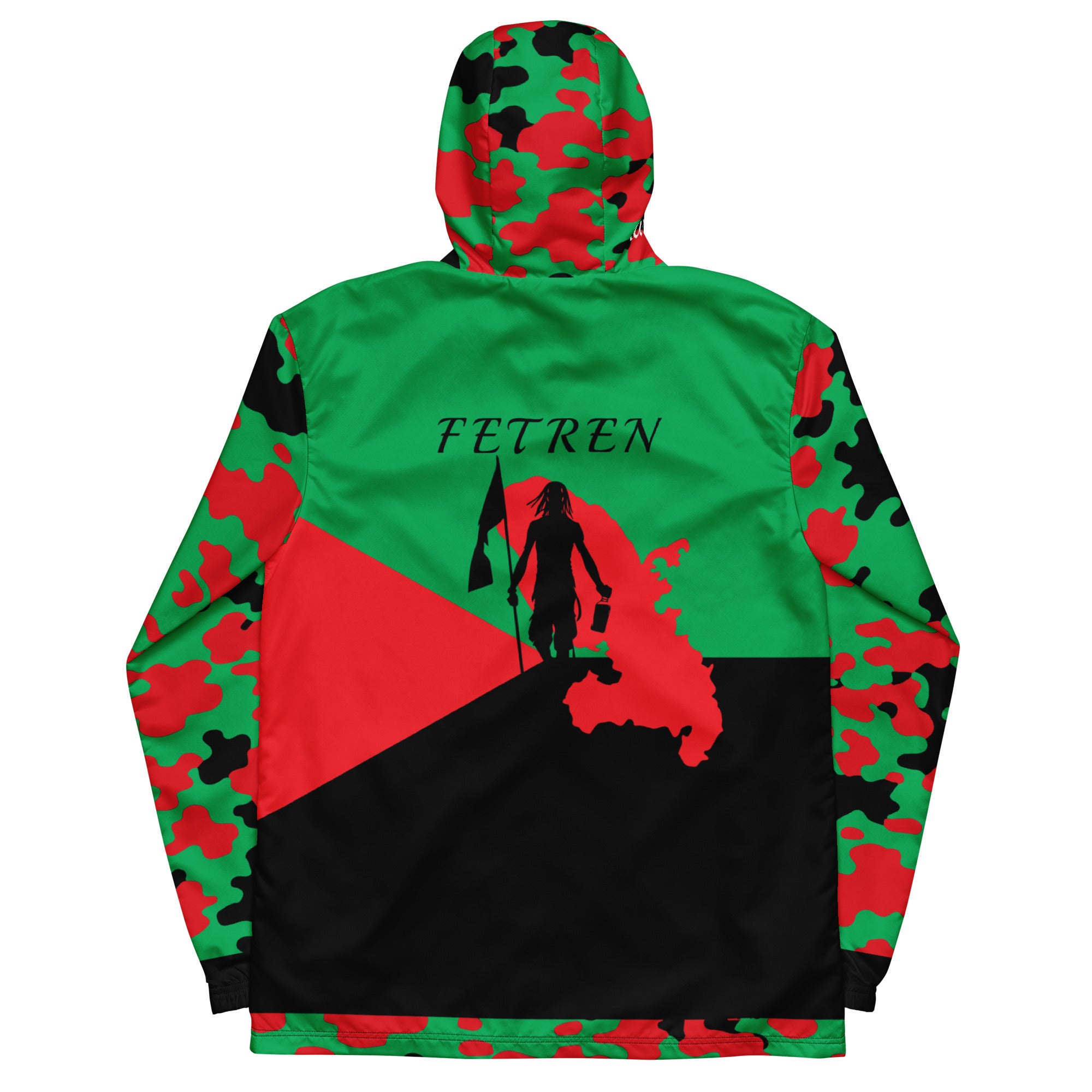 Fetren CAMO Jacket (Martinique Green)-Fete Massive