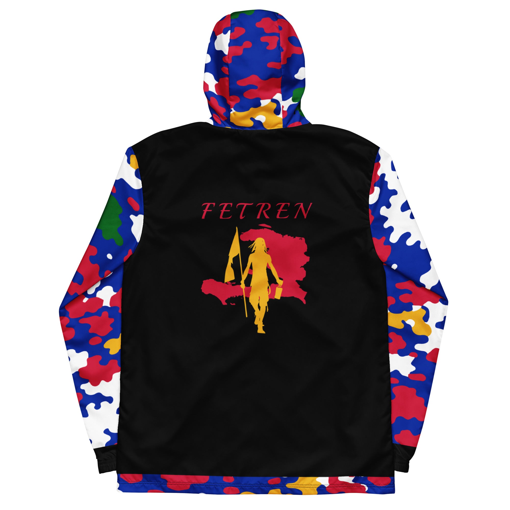 Fetren CAMO Jacket (Haiti Black)-Fete Massive