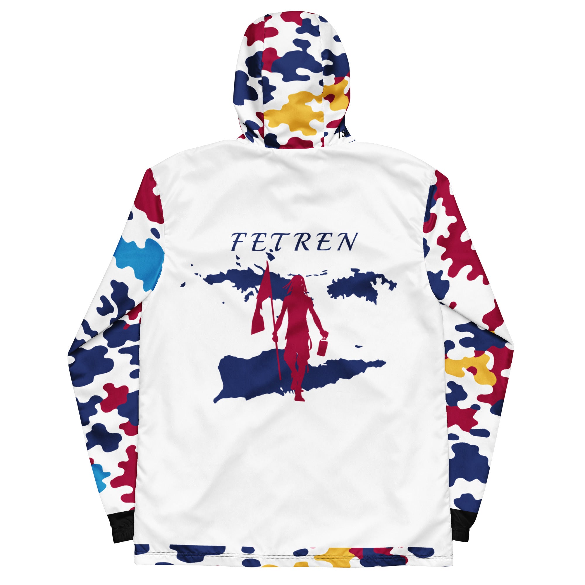 Fetren CAMO Jacket (Virgin Islands White)-Fete Massive