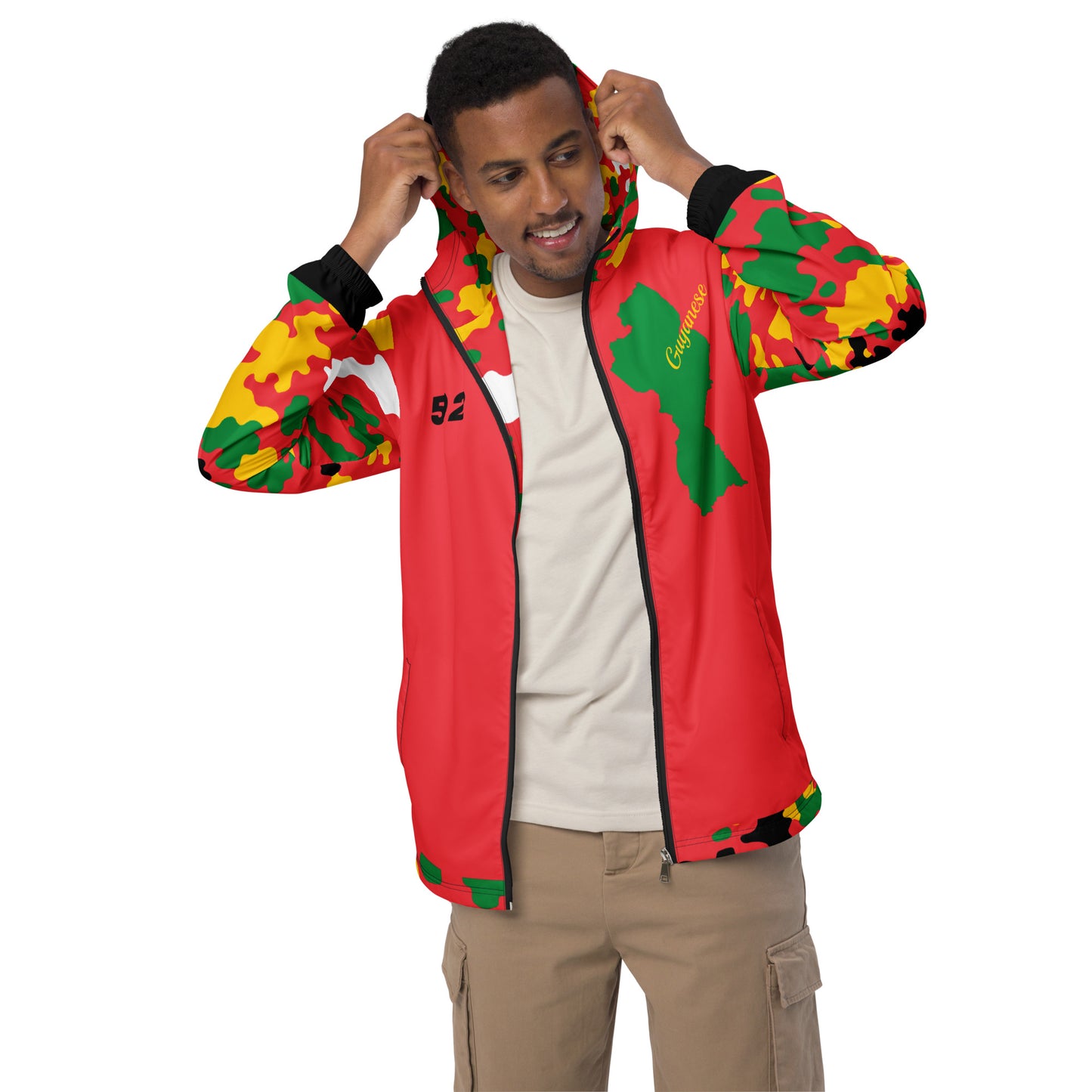 Fetren CAMO Jacket (Guyana Red)