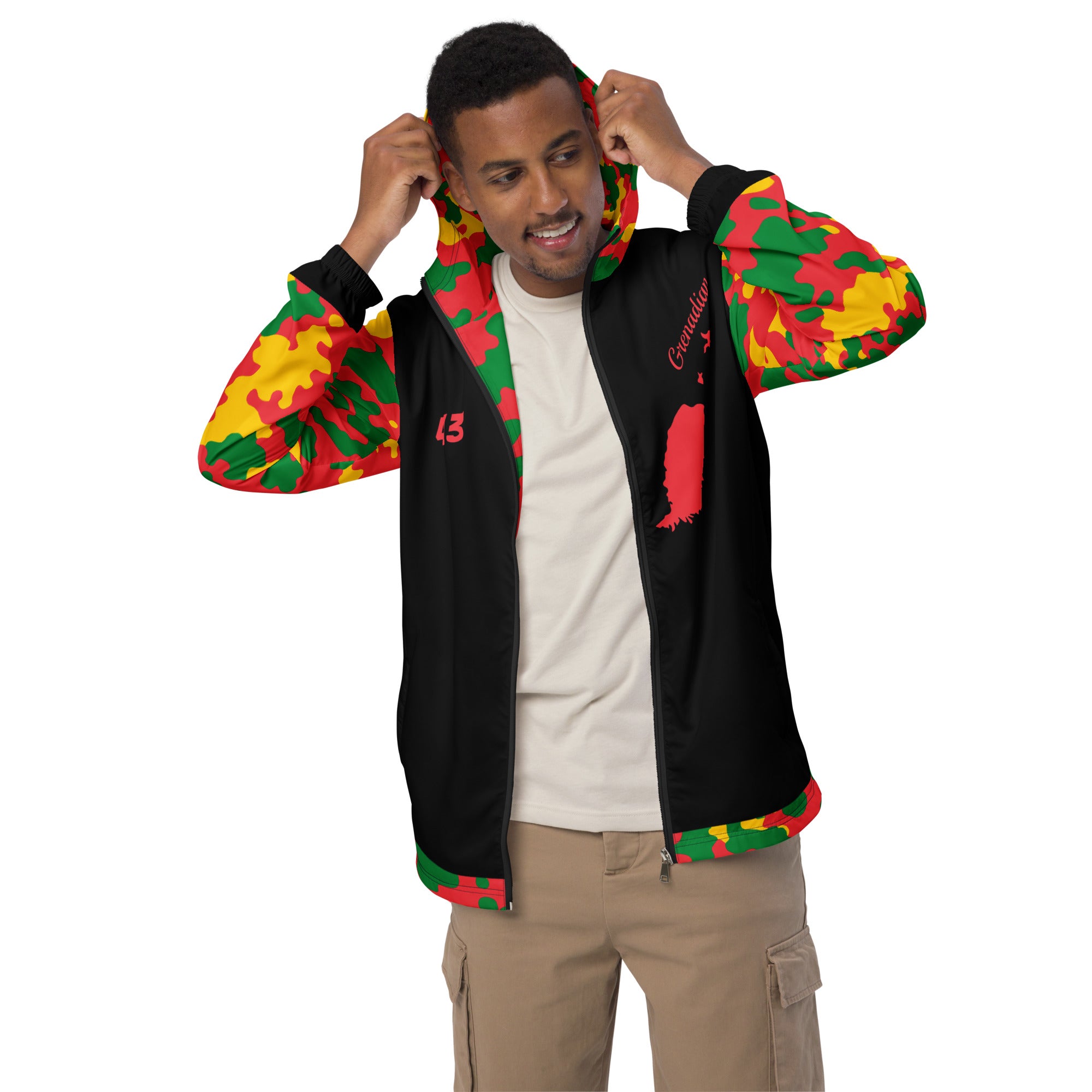 Fetren CAMO Jacket (Grenada Black)-Fete Massive