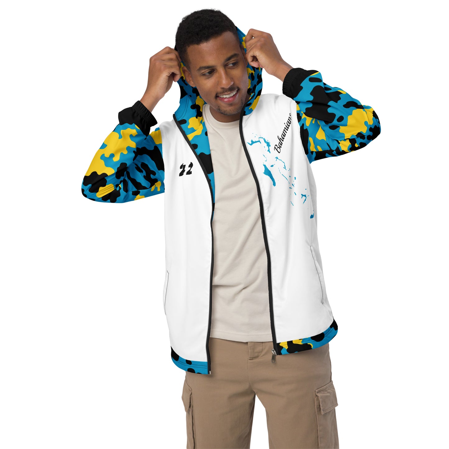 Fetren CAMO Jacket (Bahamas White)