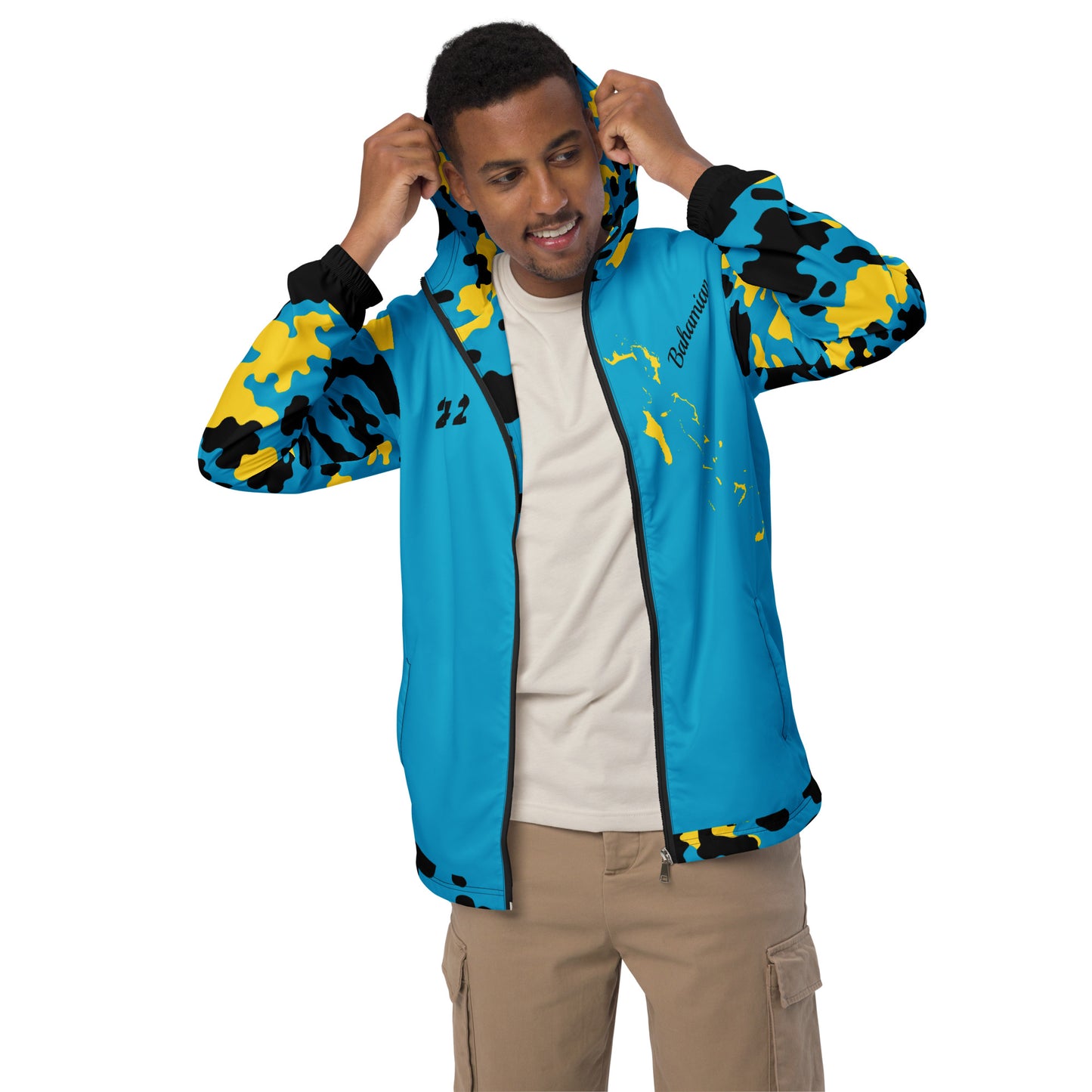 Fetren CAMO Jacket (Bahamas Blue)