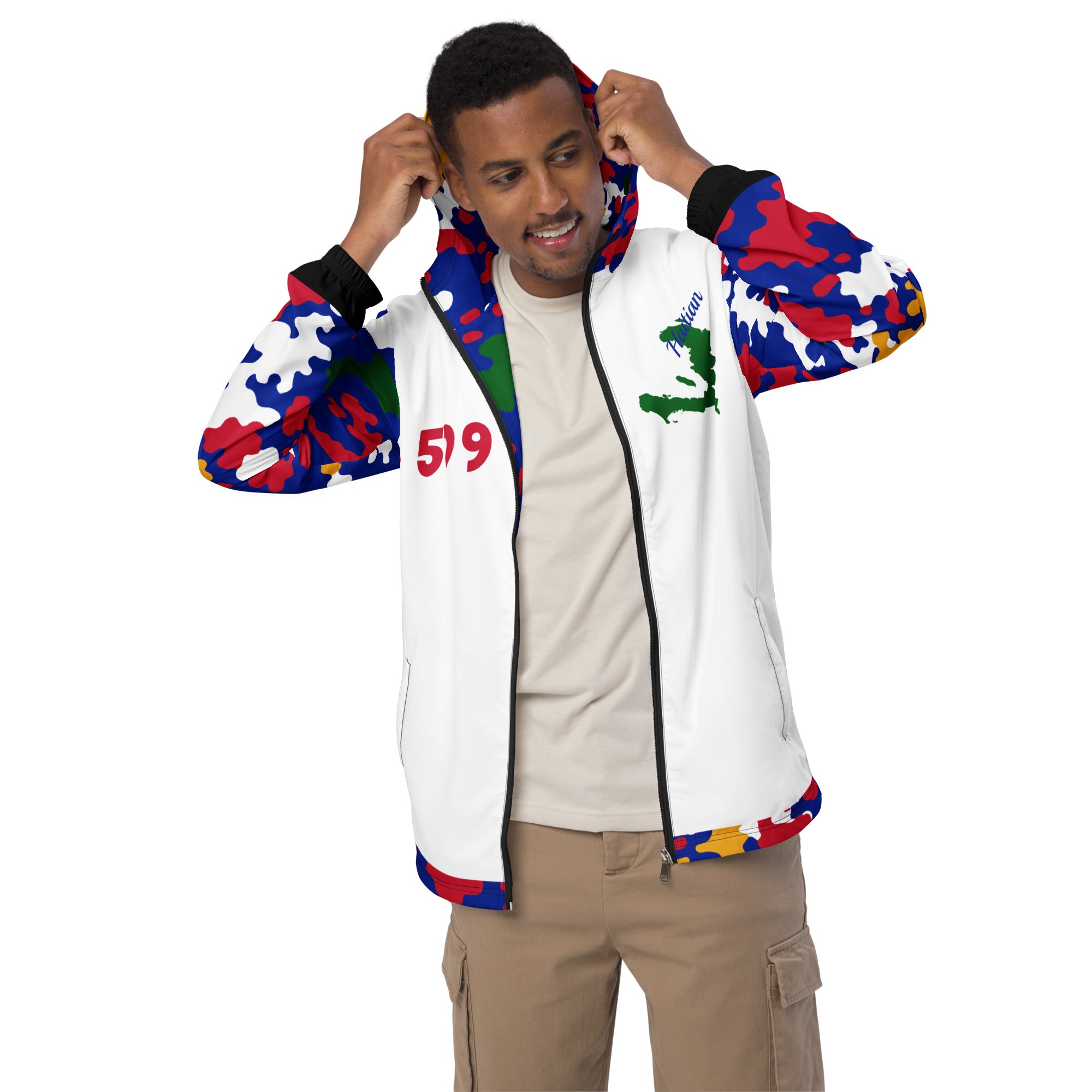 Fetren CAMO Jacket (Haiti White)-Fete Massive