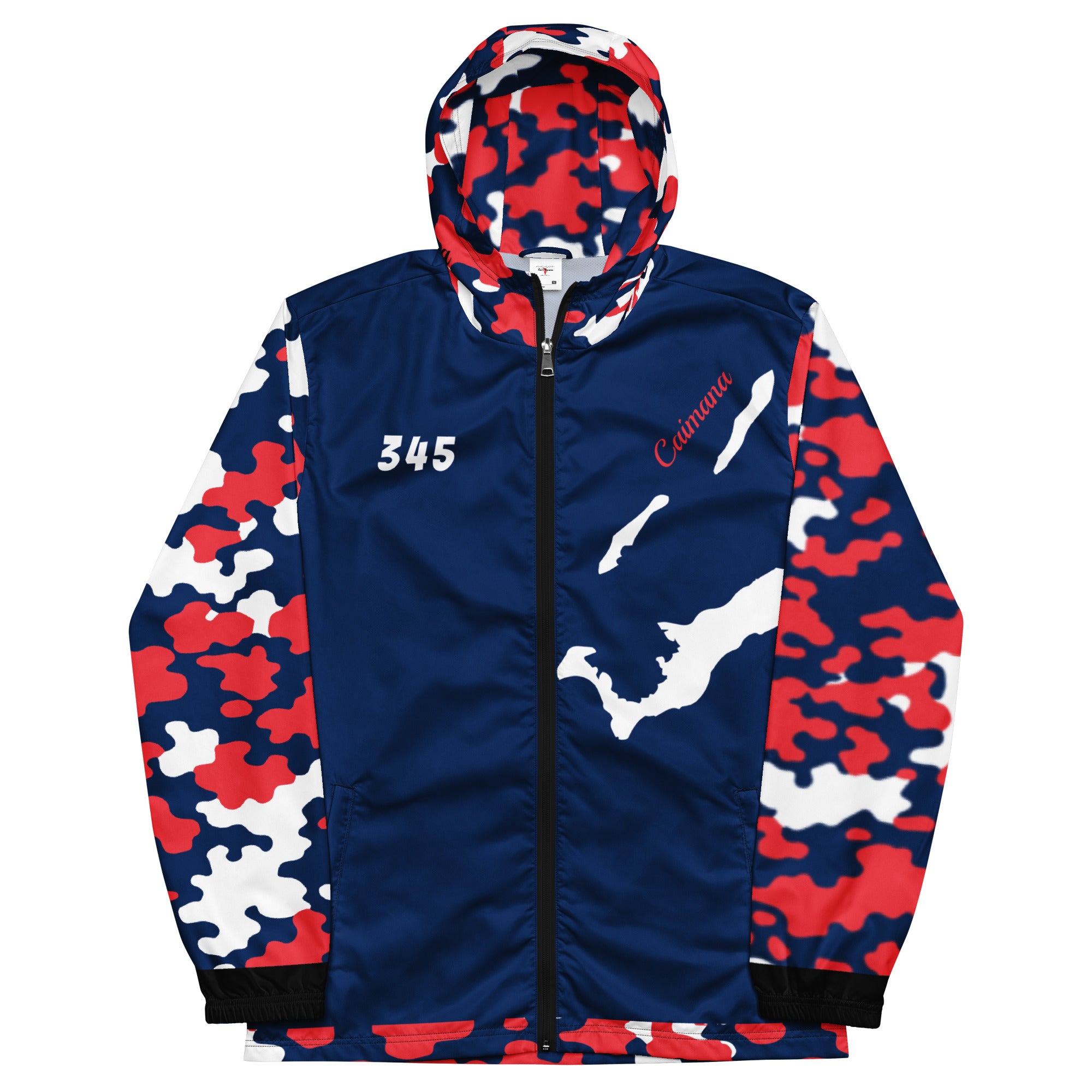 Fetren CAMO Jacket (Cayman Island Blue)-Fete Massive