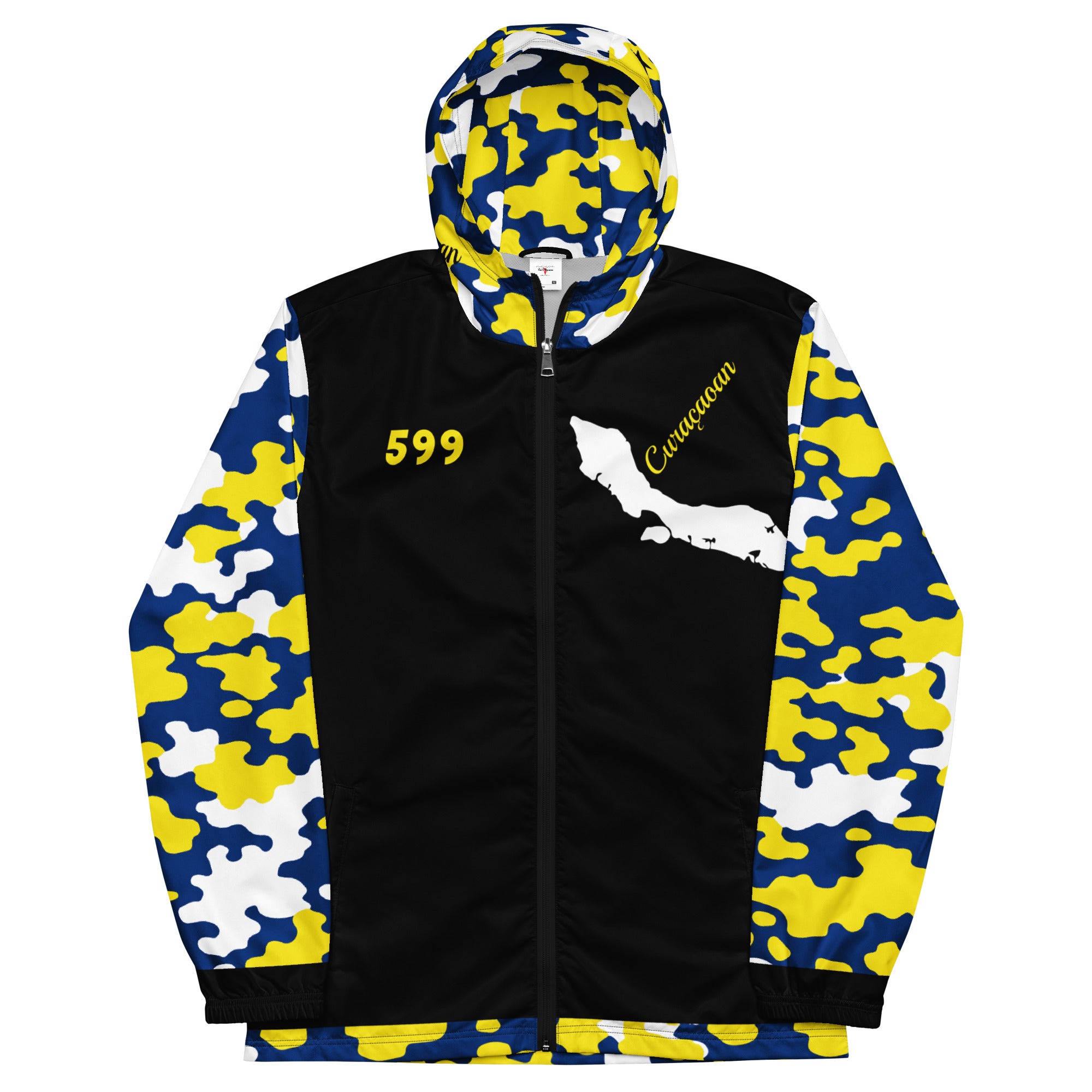 Fetren CAMO Jacket (Curacao Black)-Fete Massive