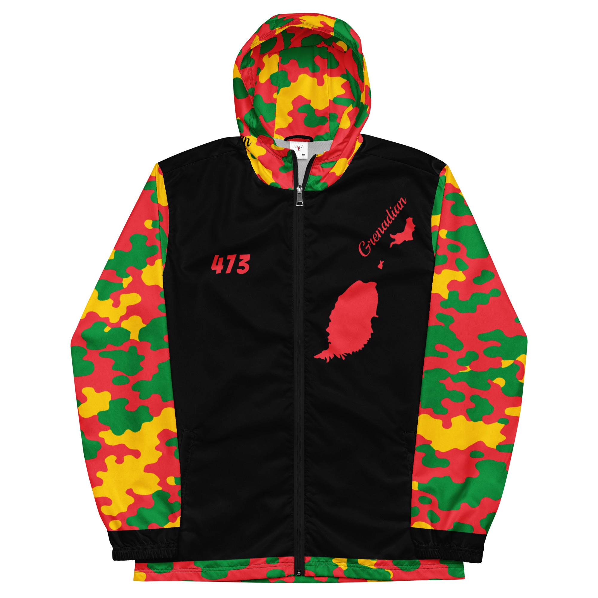 Fetren CAMO Jacket (Grenada Black)-Fete Massive