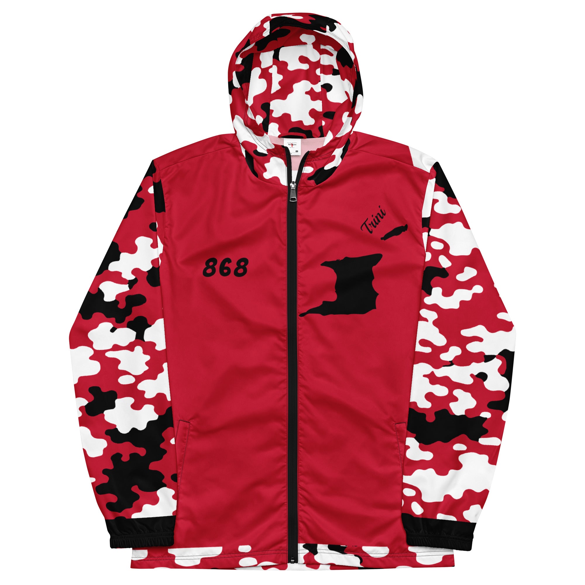 Fetren CAMO Jacket (Trinidad Red)-Fete Massive