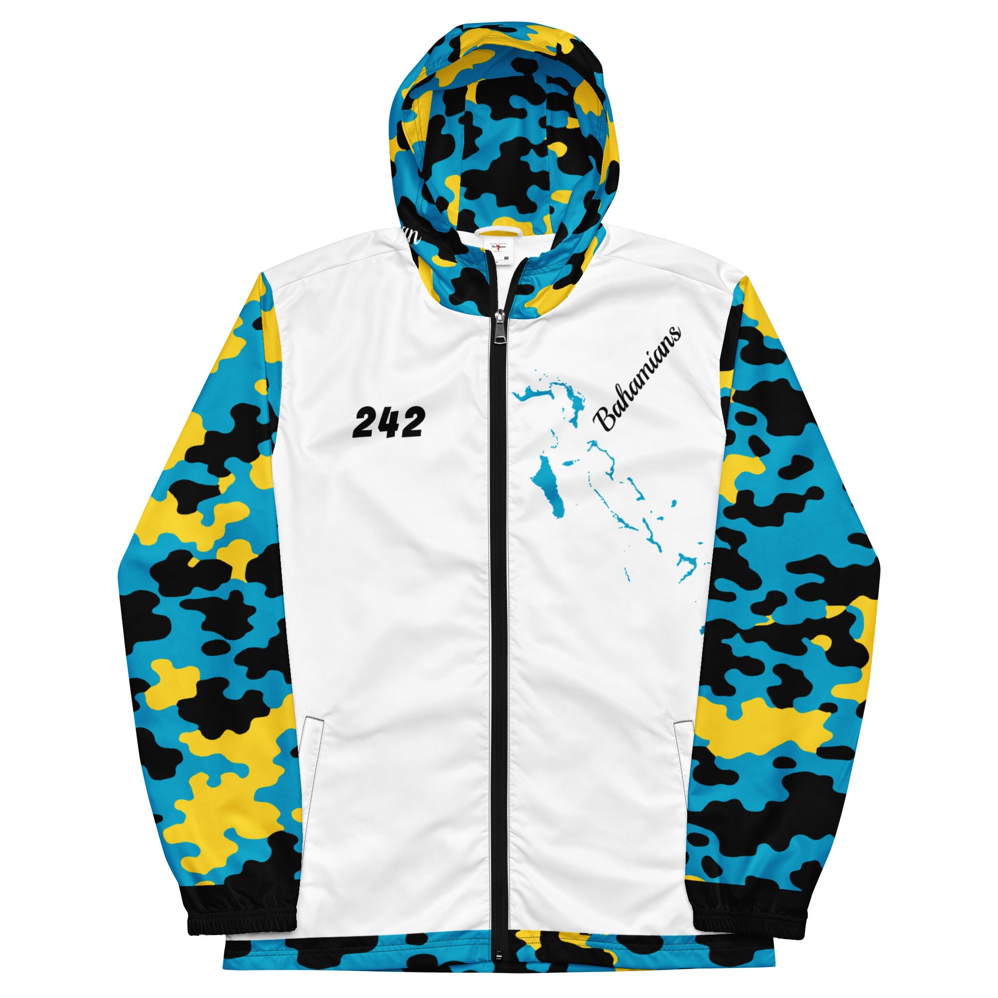 Fetren CAMO Jacket (Bahamas White)-Fete Massive