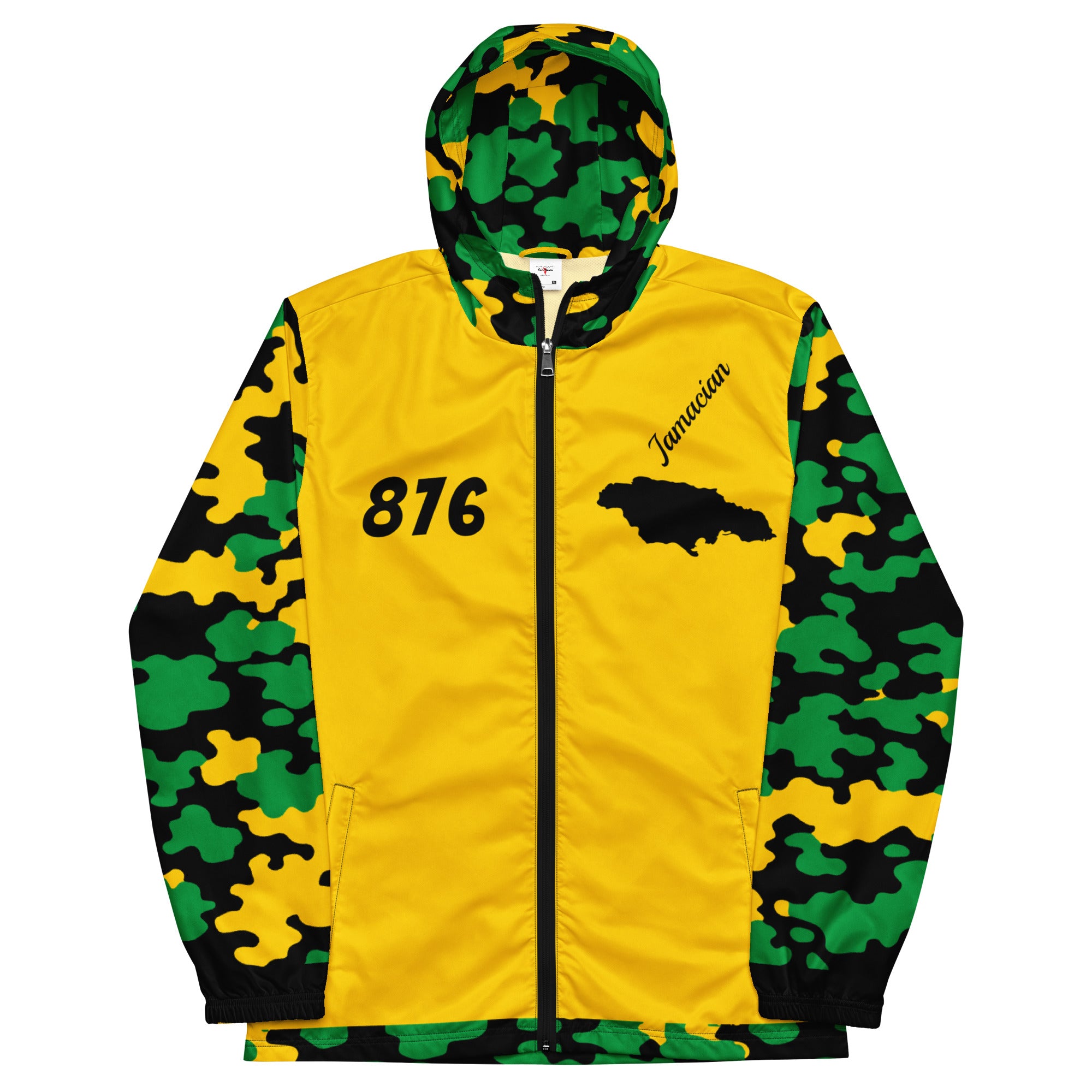 Fetren CAMO Jacket (Jamaica Yellow)-Fete Massive