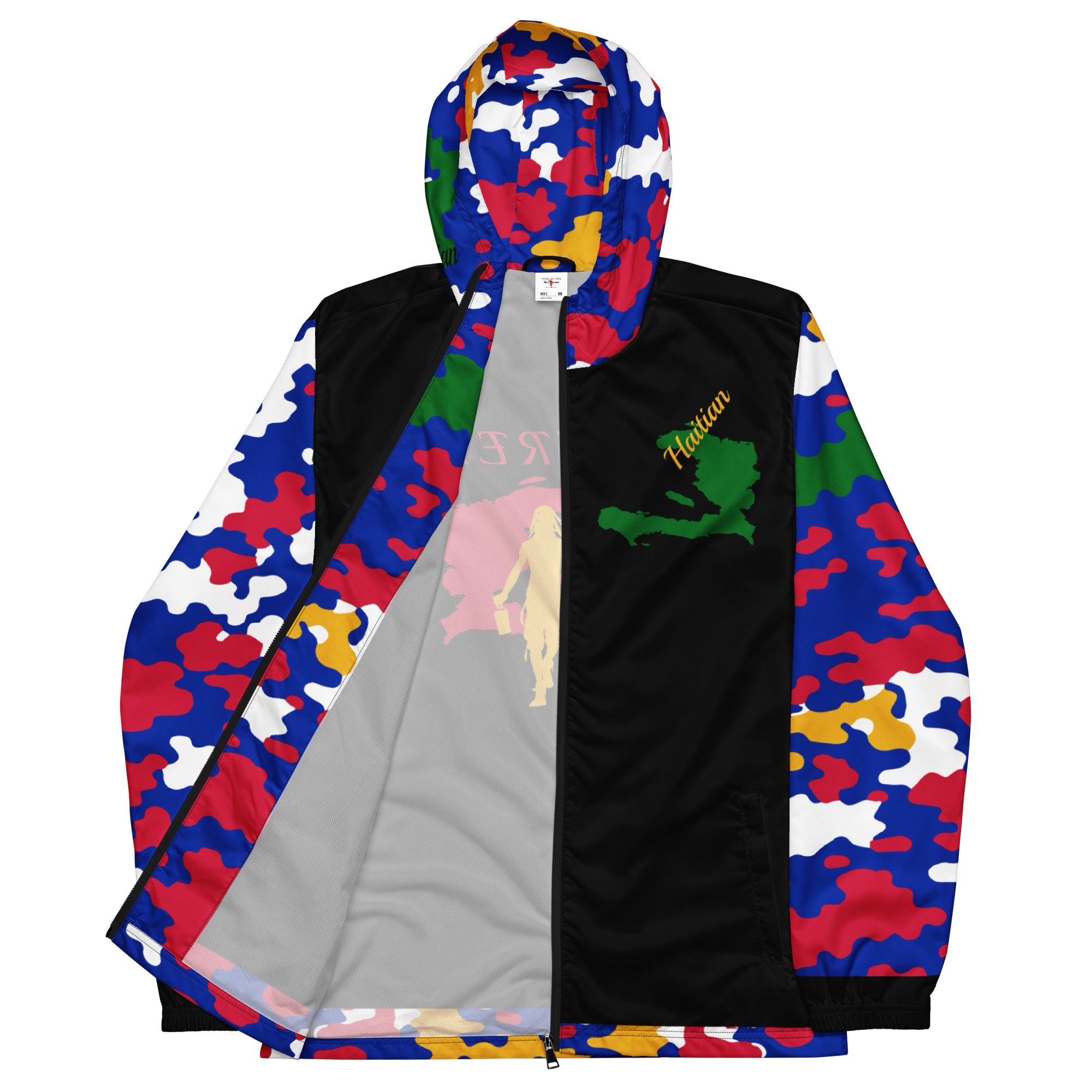 Fetren CAMO Jacket (Haiti Black)-Fete Massive