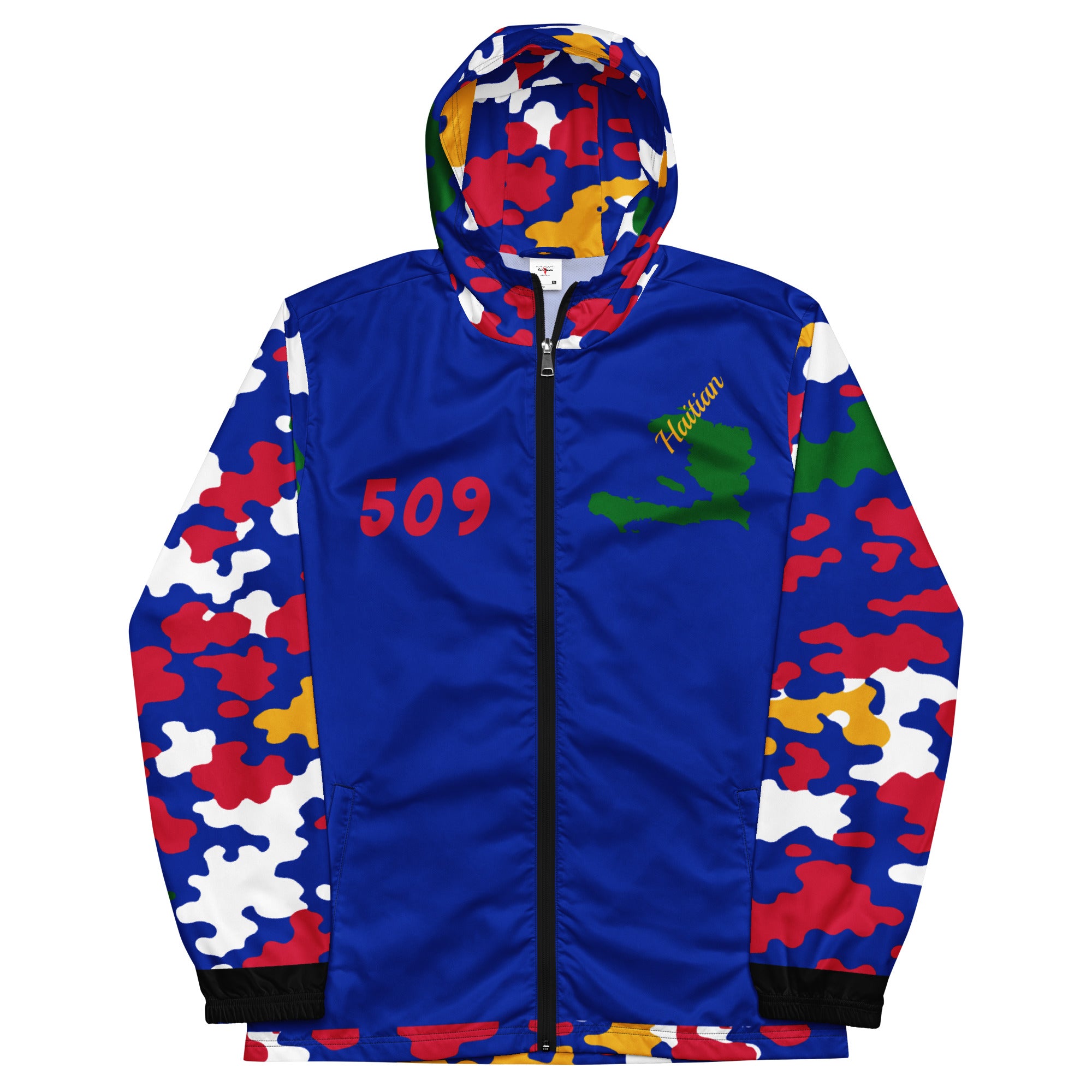 Fetren CAMO Jacket (Haiti Blue)-Fete Massive