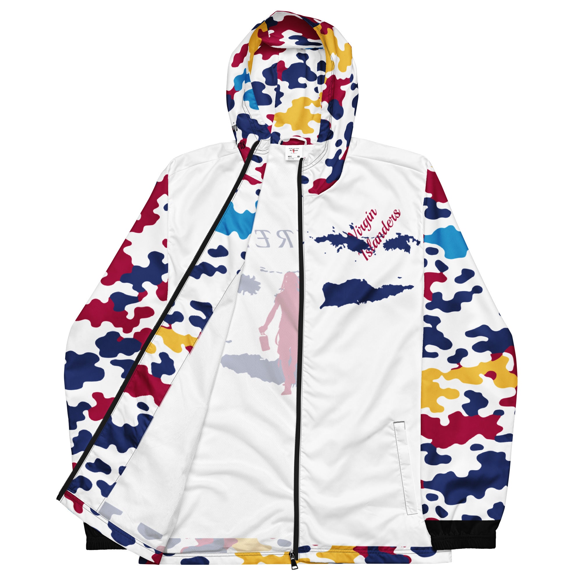 Fetren CAMO Jacket (Virgin Islands White)-Fete Massive