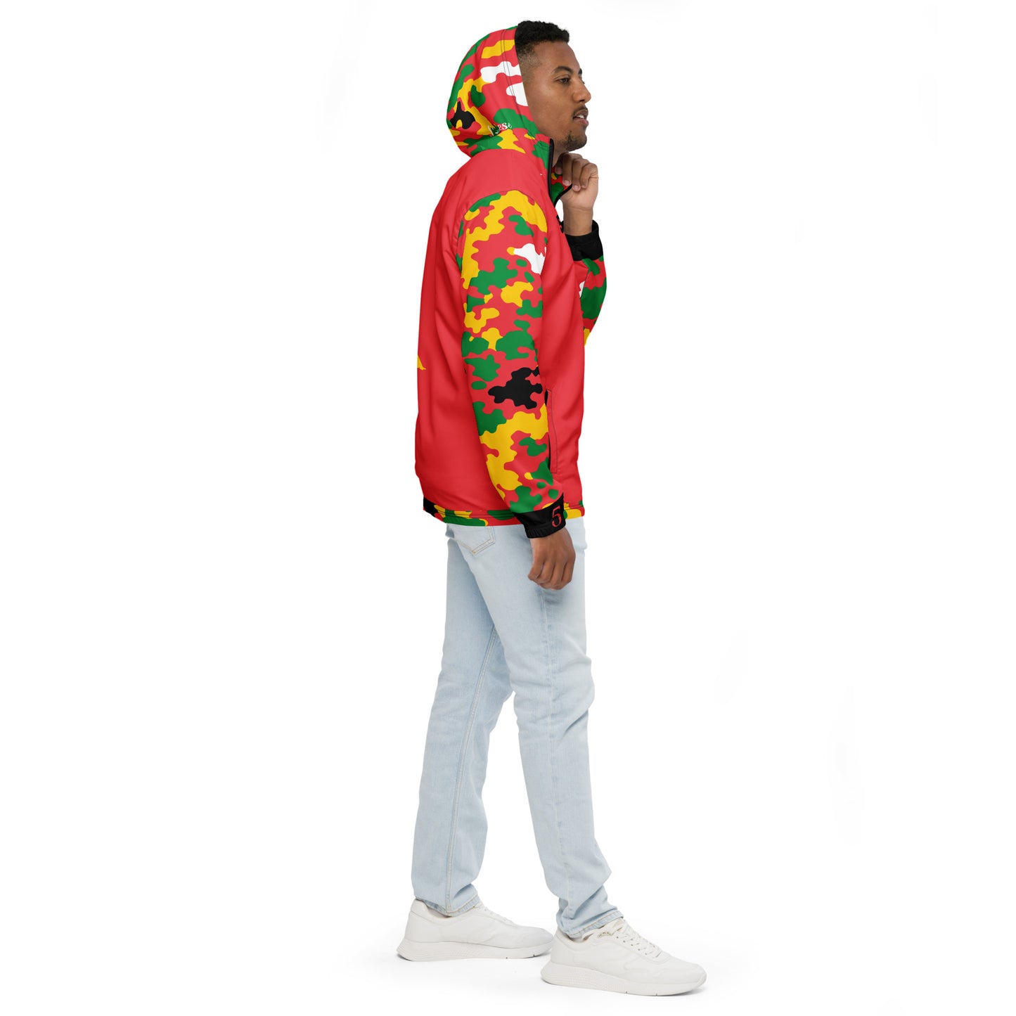 Fetren CAMO Jacket (Guyana Red)