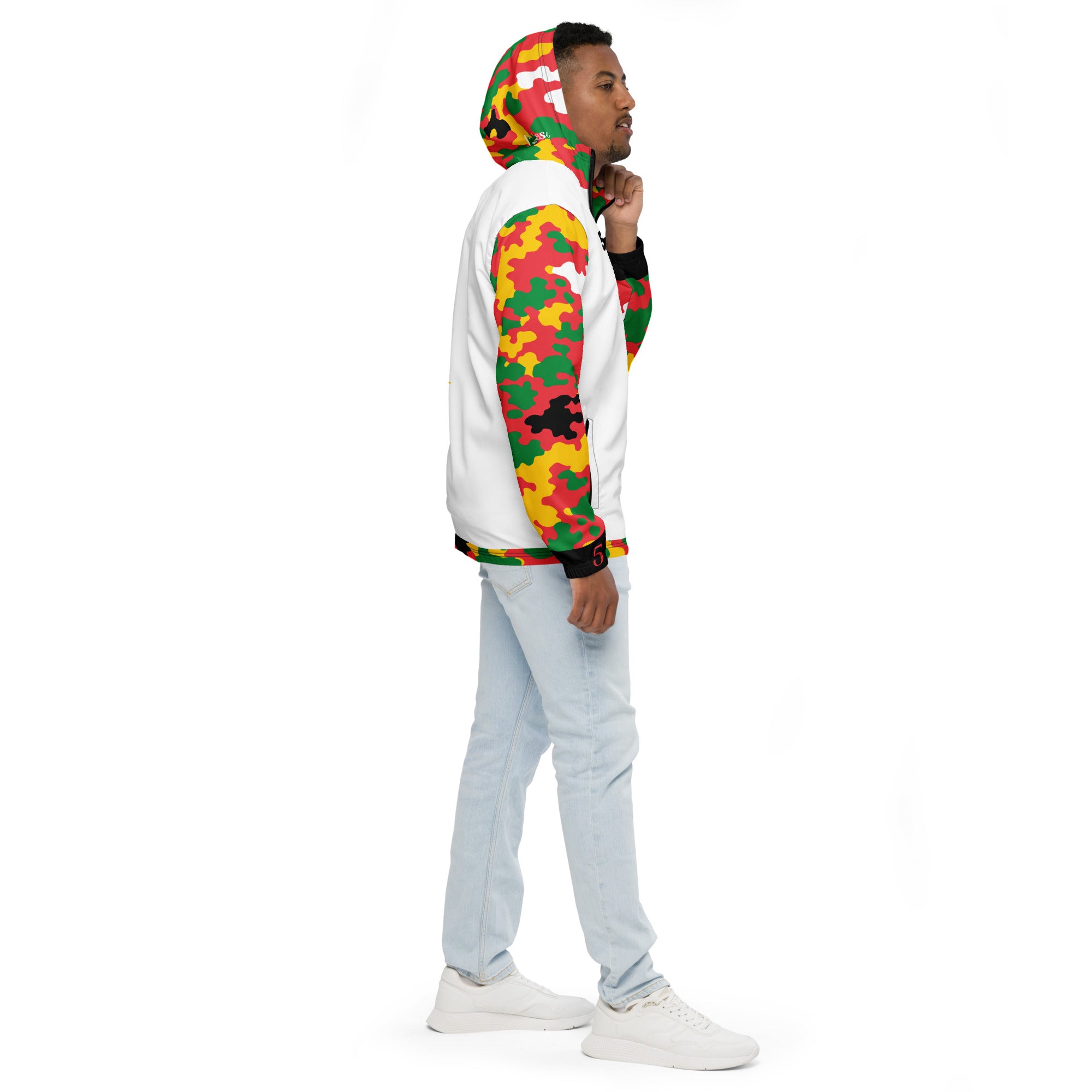 Fetren CAMO Jacket (Guyana White)-Fete Massive