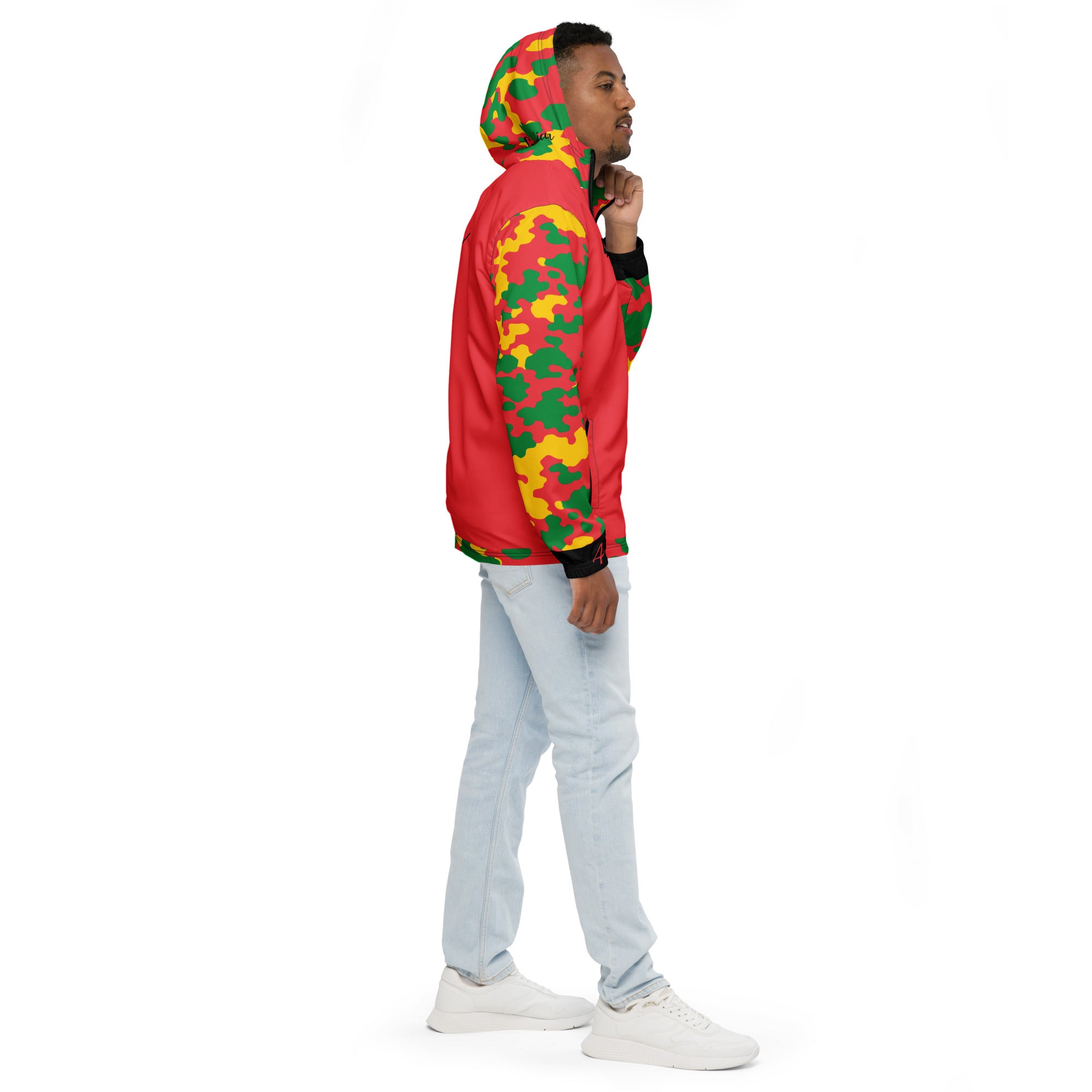 Fetren CAMO Jacket (Grenada Red)-Fete Massive