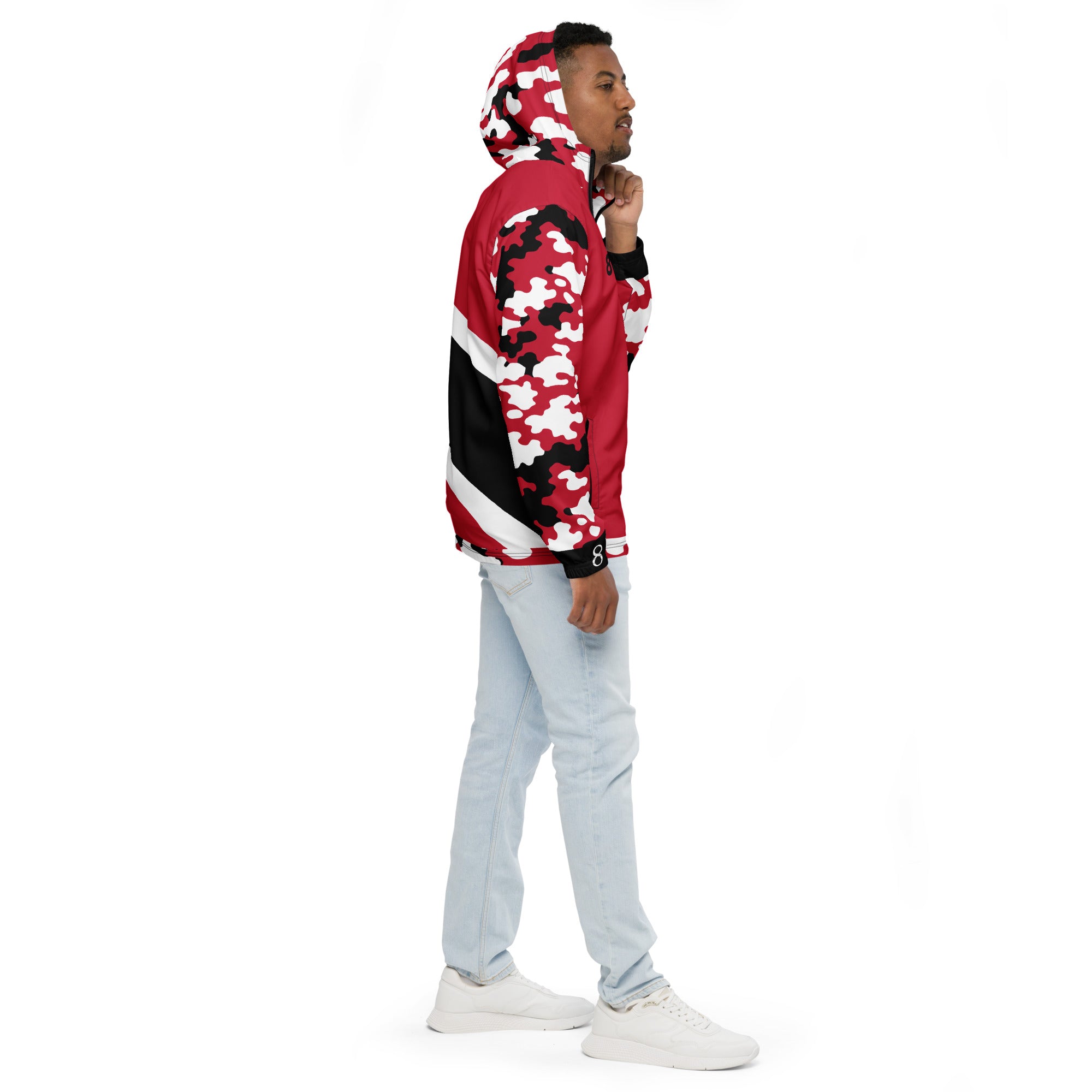 Fetren CAMO Jacket (Trinidad Red)-Fete Massive