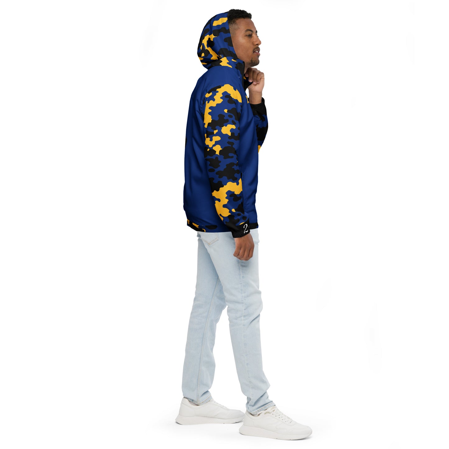 Fetren CAMO Jacket (Barbados Blue)