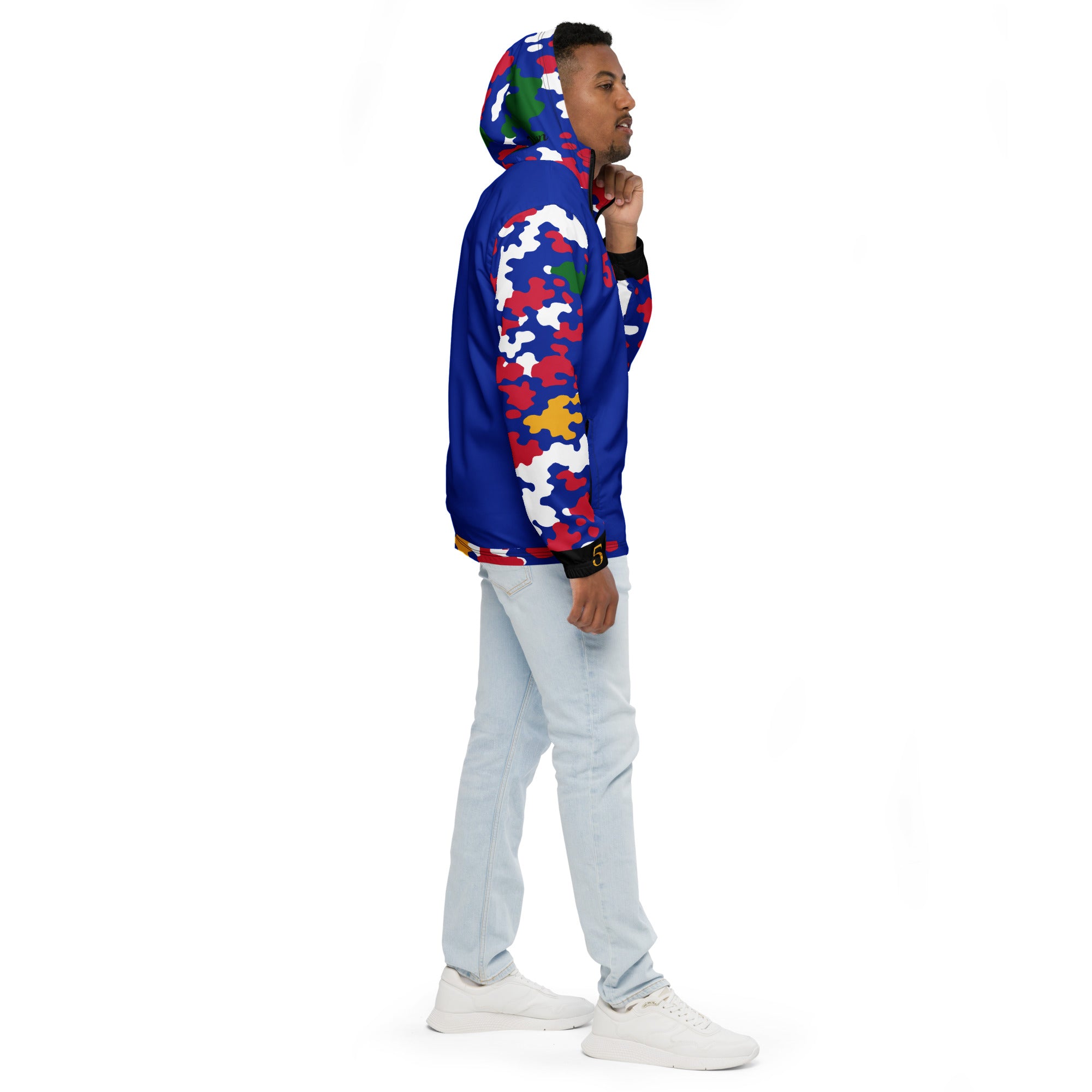 Fetren CAMO Jacket (Haiti Blue)-Fete Massive