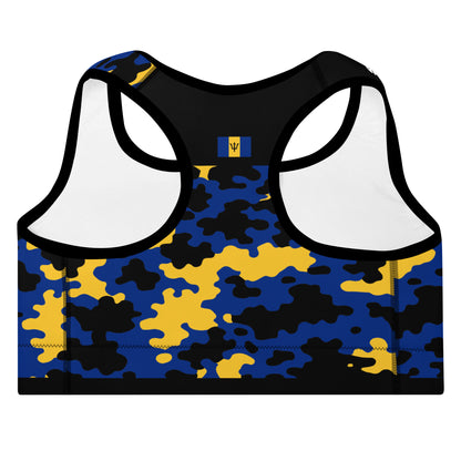 Barbados CAMO Padded Sports Bra