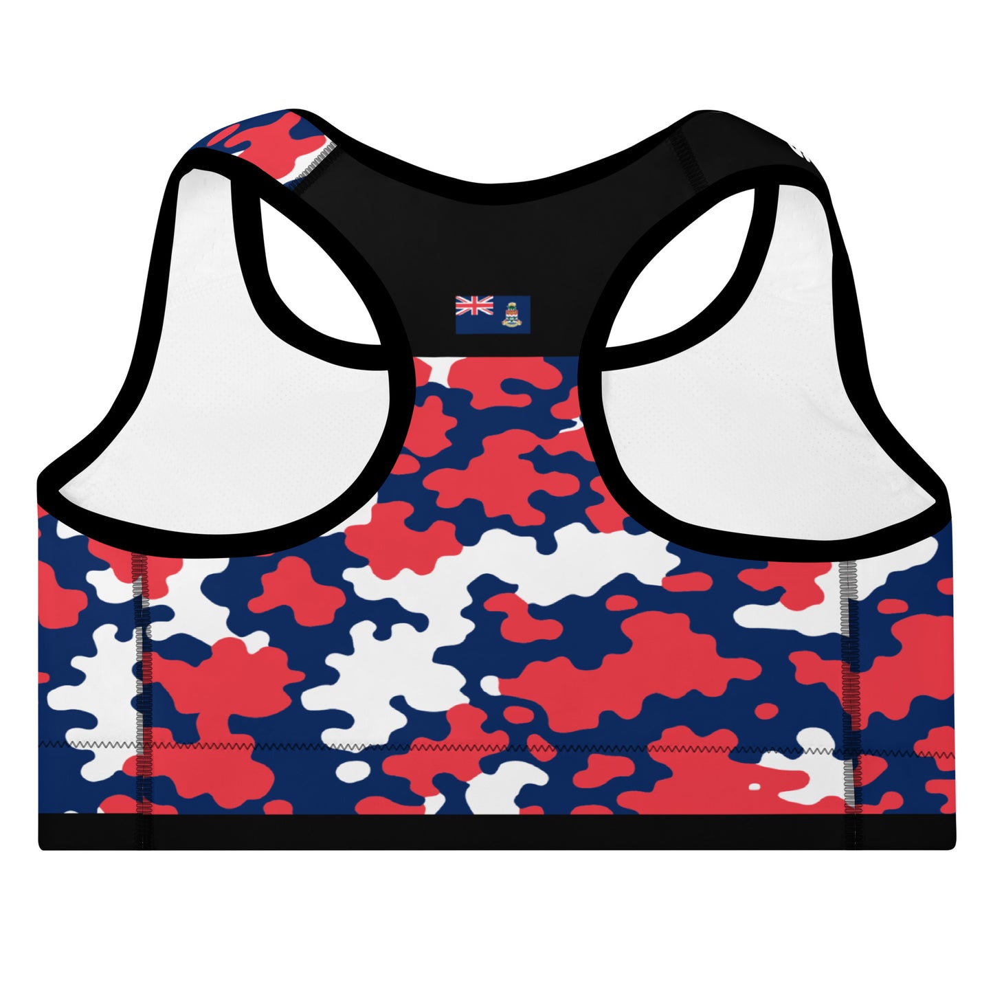 Cayman Islands CAMO Padded Sports Bra