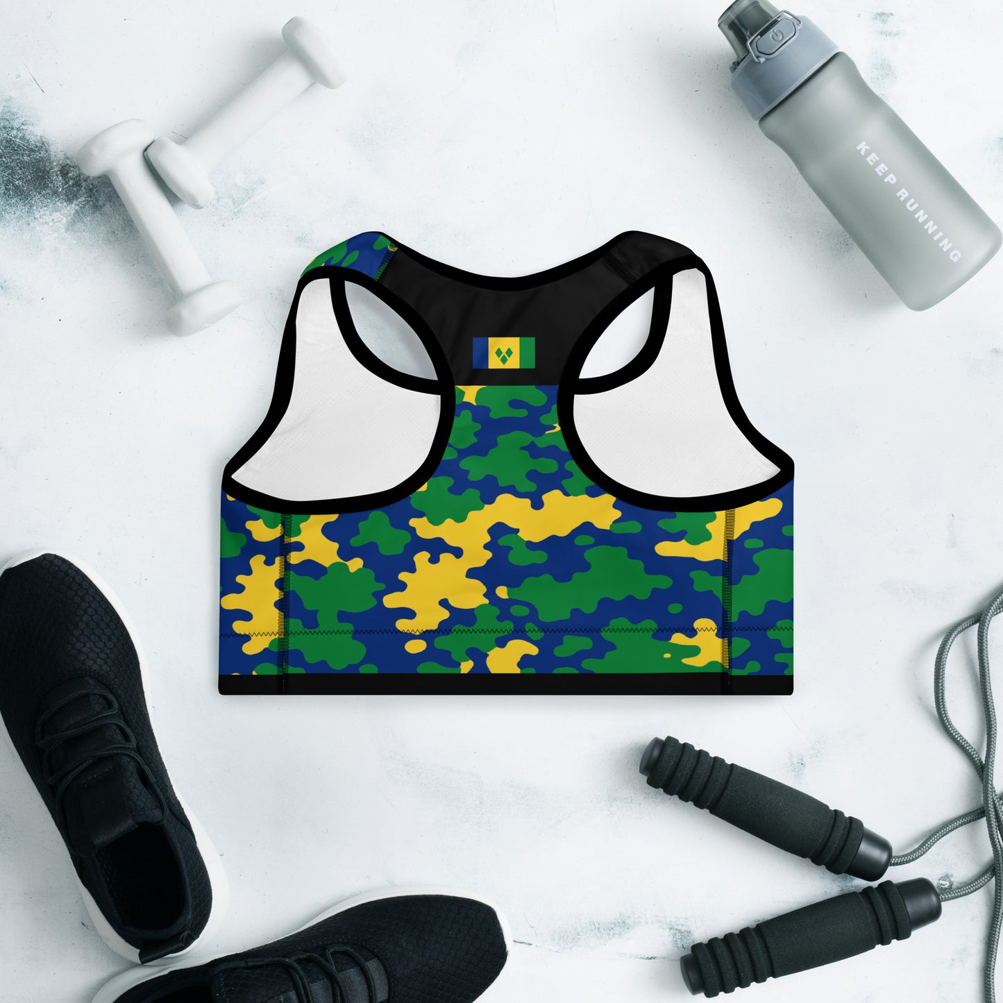 Saint Vincent CAMO Padded Sports Bra