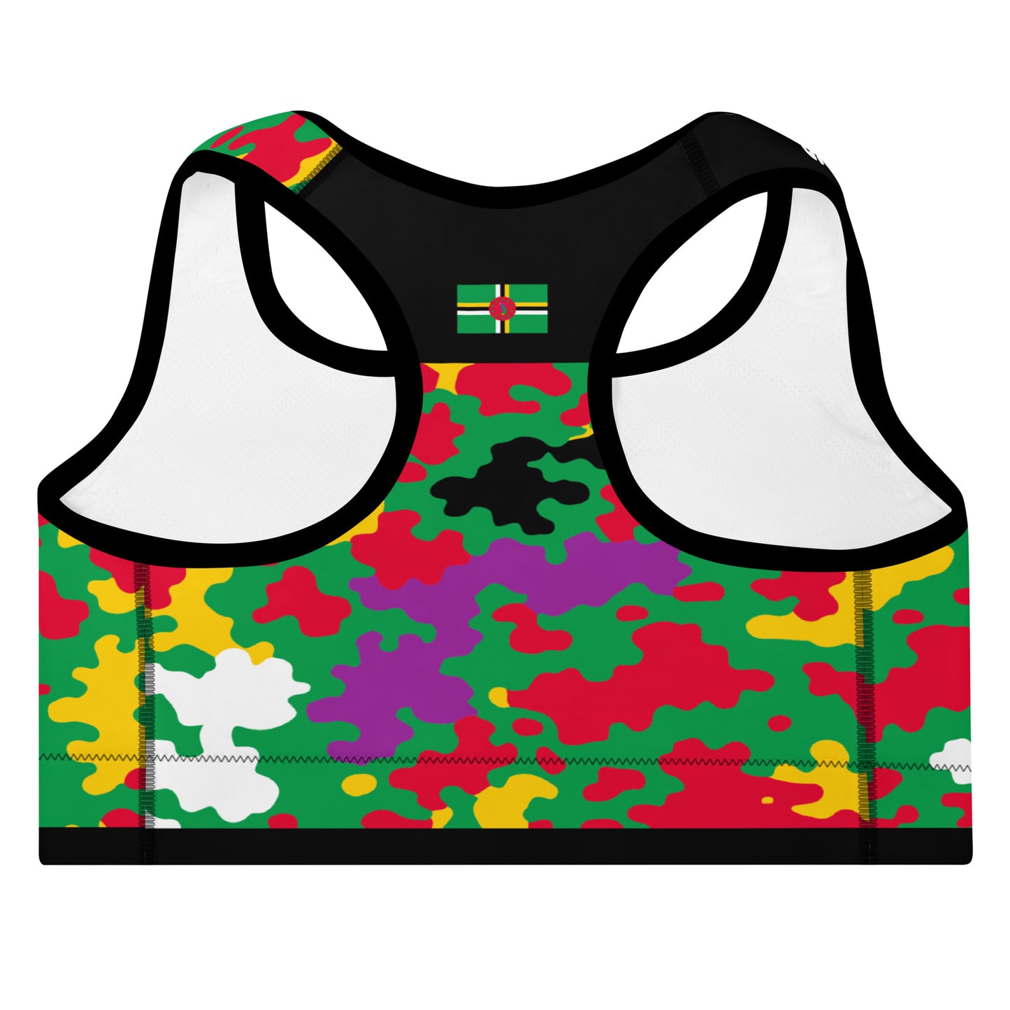 Dominica CAMO Padded Sports Bra