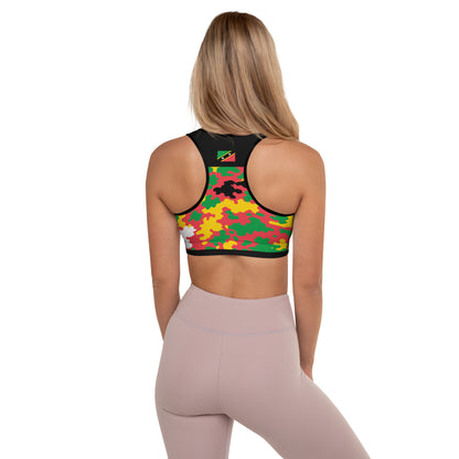 St. Kitts CAMO Padded Sports Bra