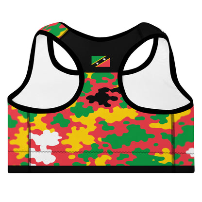 St. Kitts CAMO Padded Sports Bra