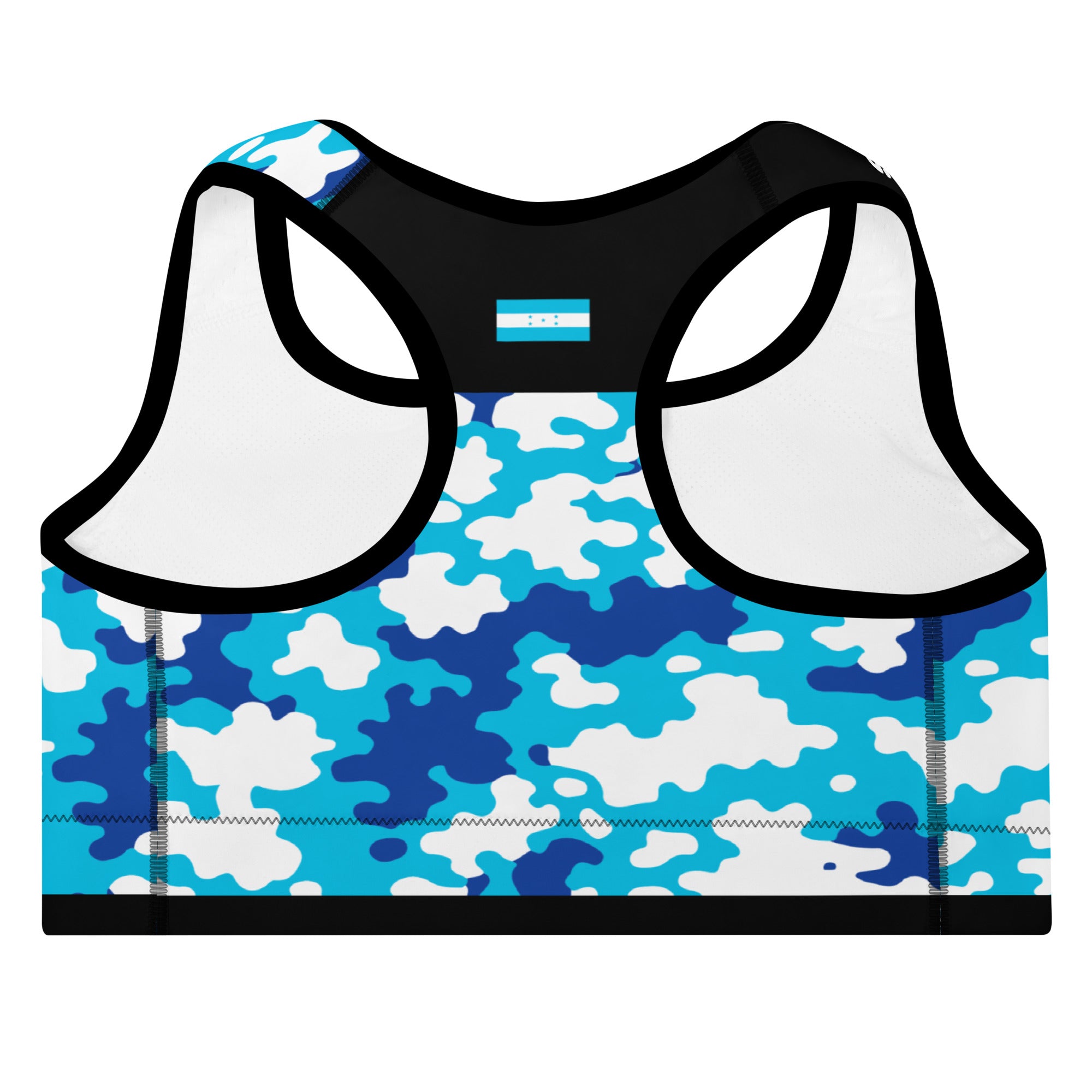 Rotan Honduras CAMO Padded Sports Bra-Fete Massive