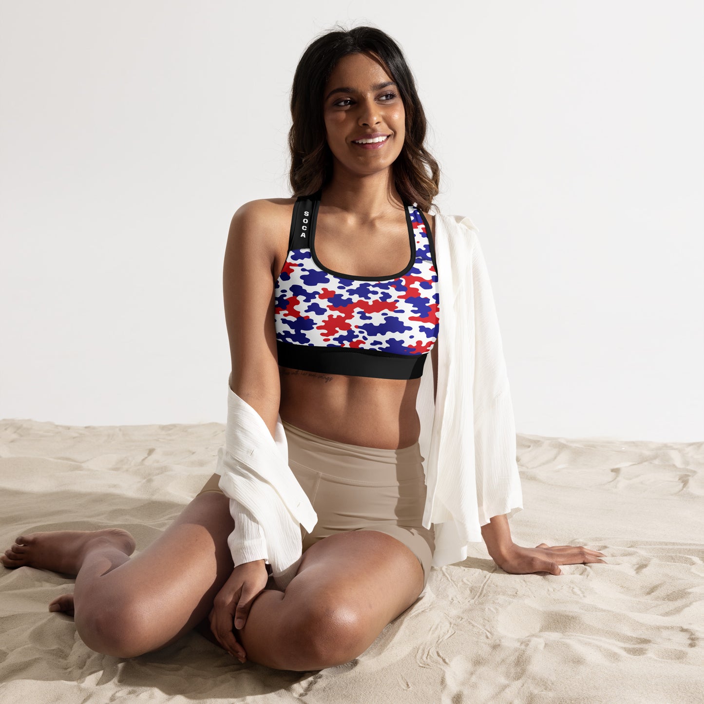 Belize CAMO Padded Sports Bra