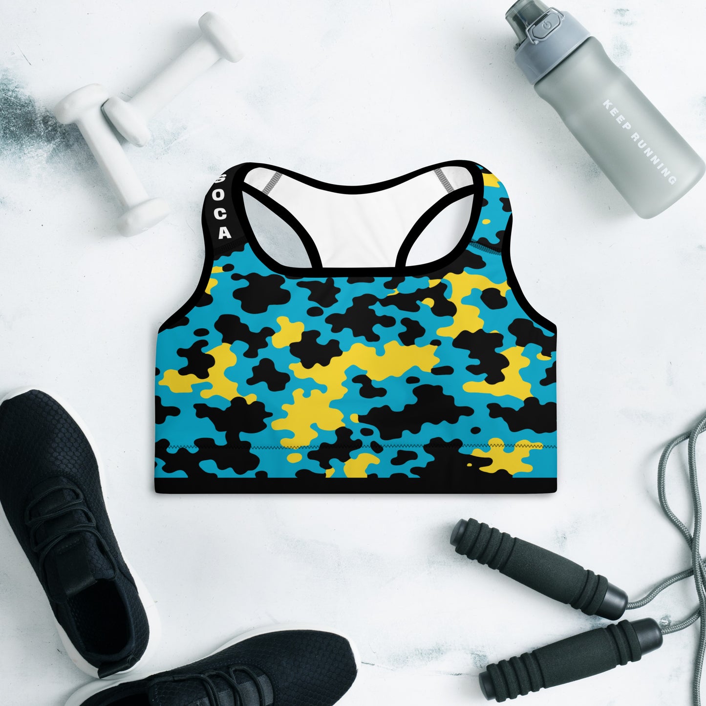 Bahamas CAMO Padded Sports Bra