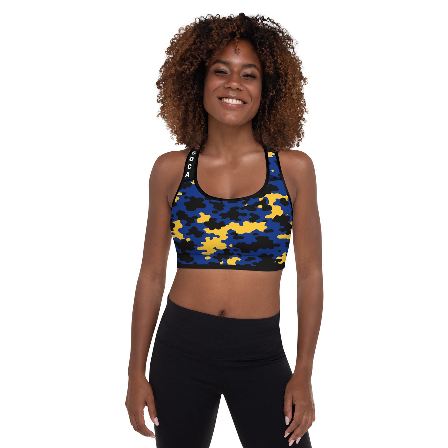 Barbados CAMO Padded Sports Bra