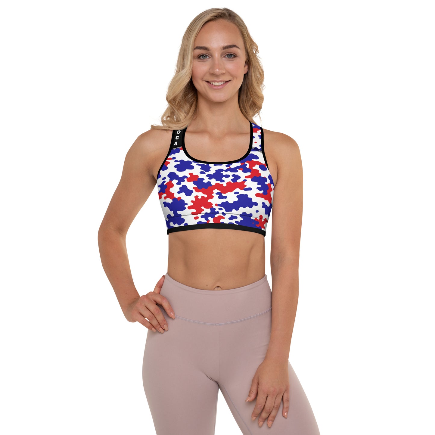 Belize CAMO Padded Sports Bra