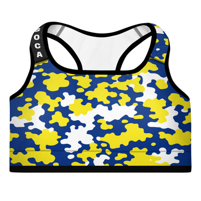 Curacao CAMO Padded Sports Bra