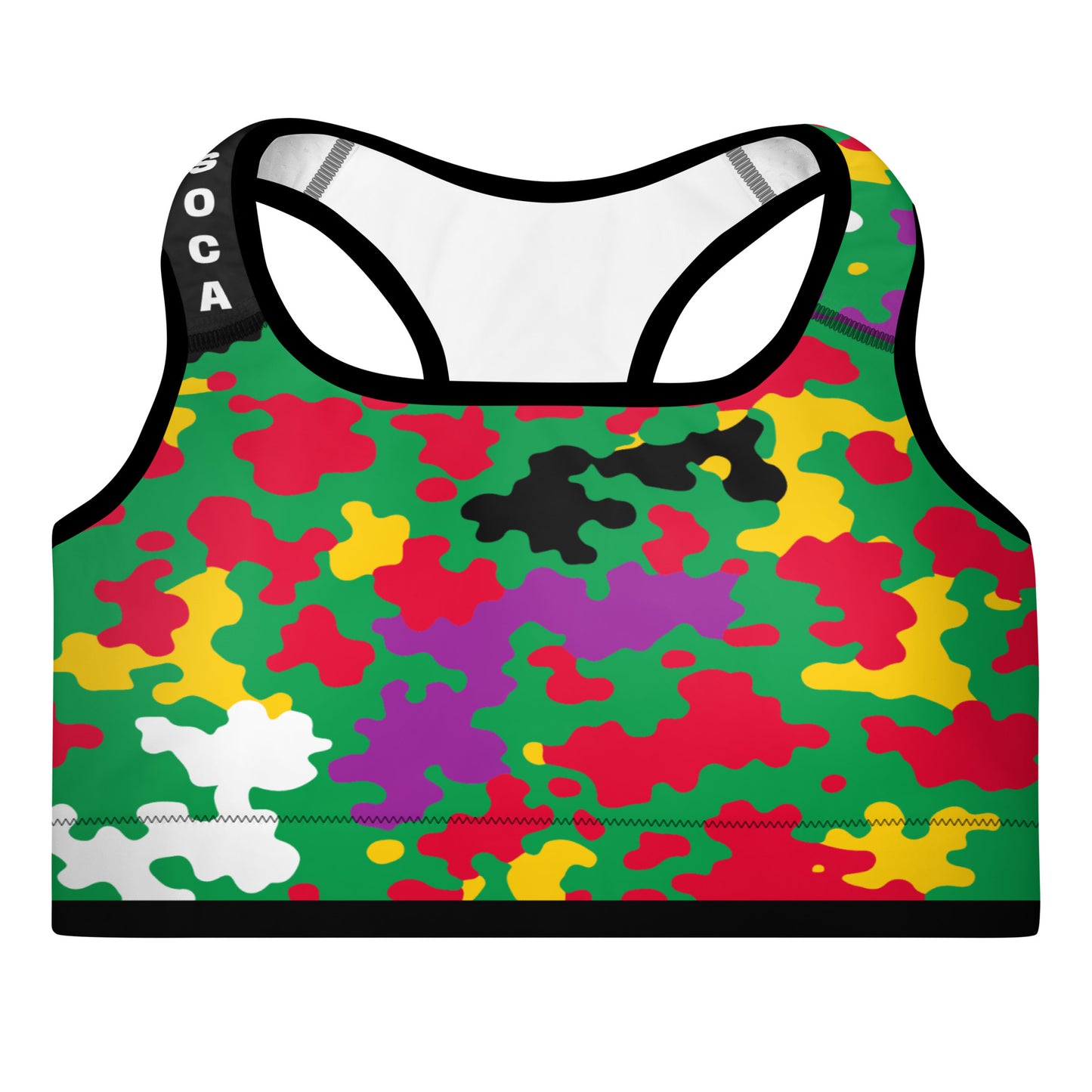 Dominica CAMO Padded Sports Bra