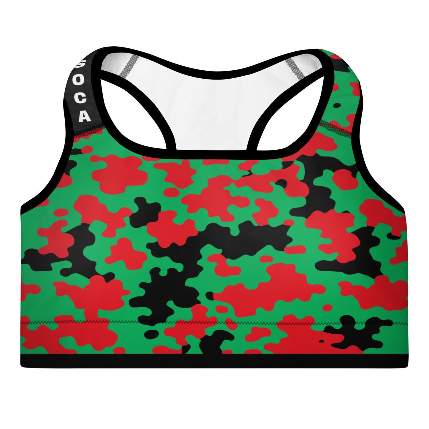 Martinique CAMO Padded Sports Bra