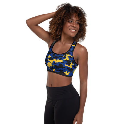 Barbados CAMO Padded Sports Bra