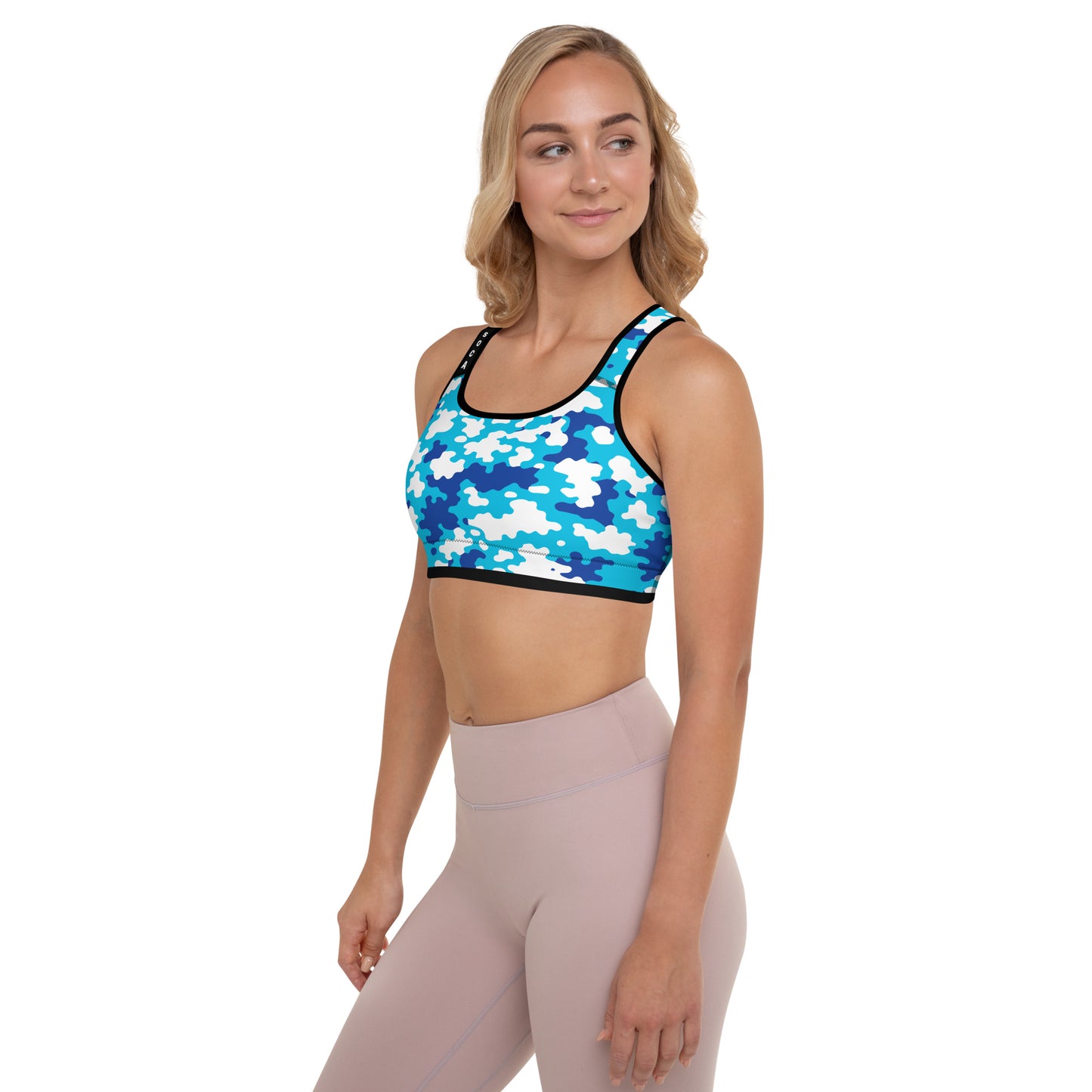 Rotan Honduras CAMO Padded Sports Bra