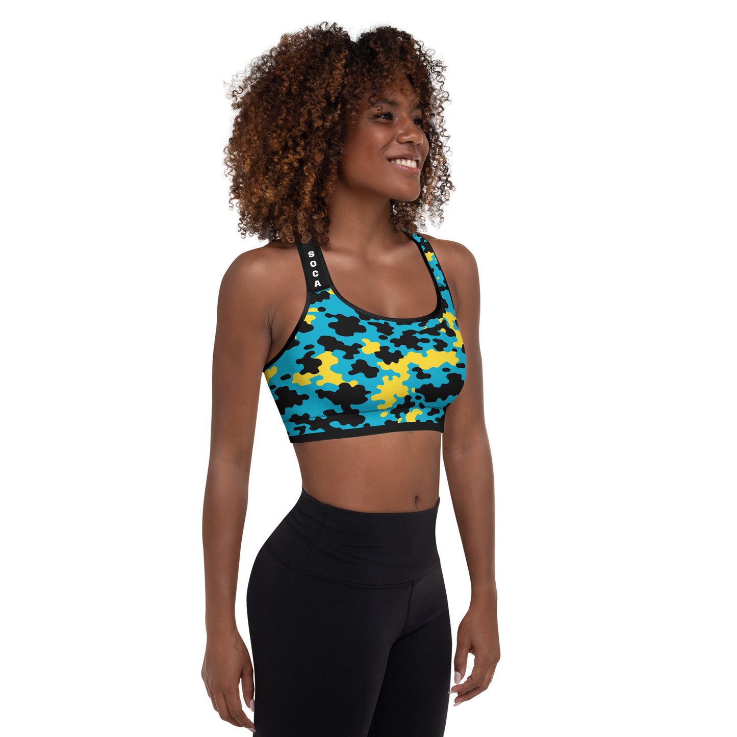 Bahamas CAMO Padded Sports Bra