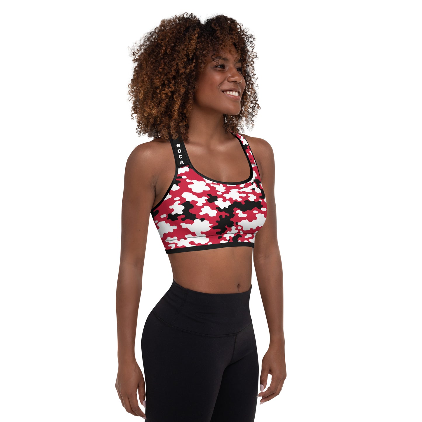 Trinidad CAMO Padded Sports Bra