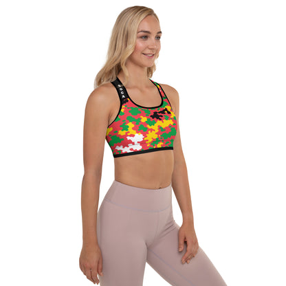 Guyana CAMO Padded Sports Bra