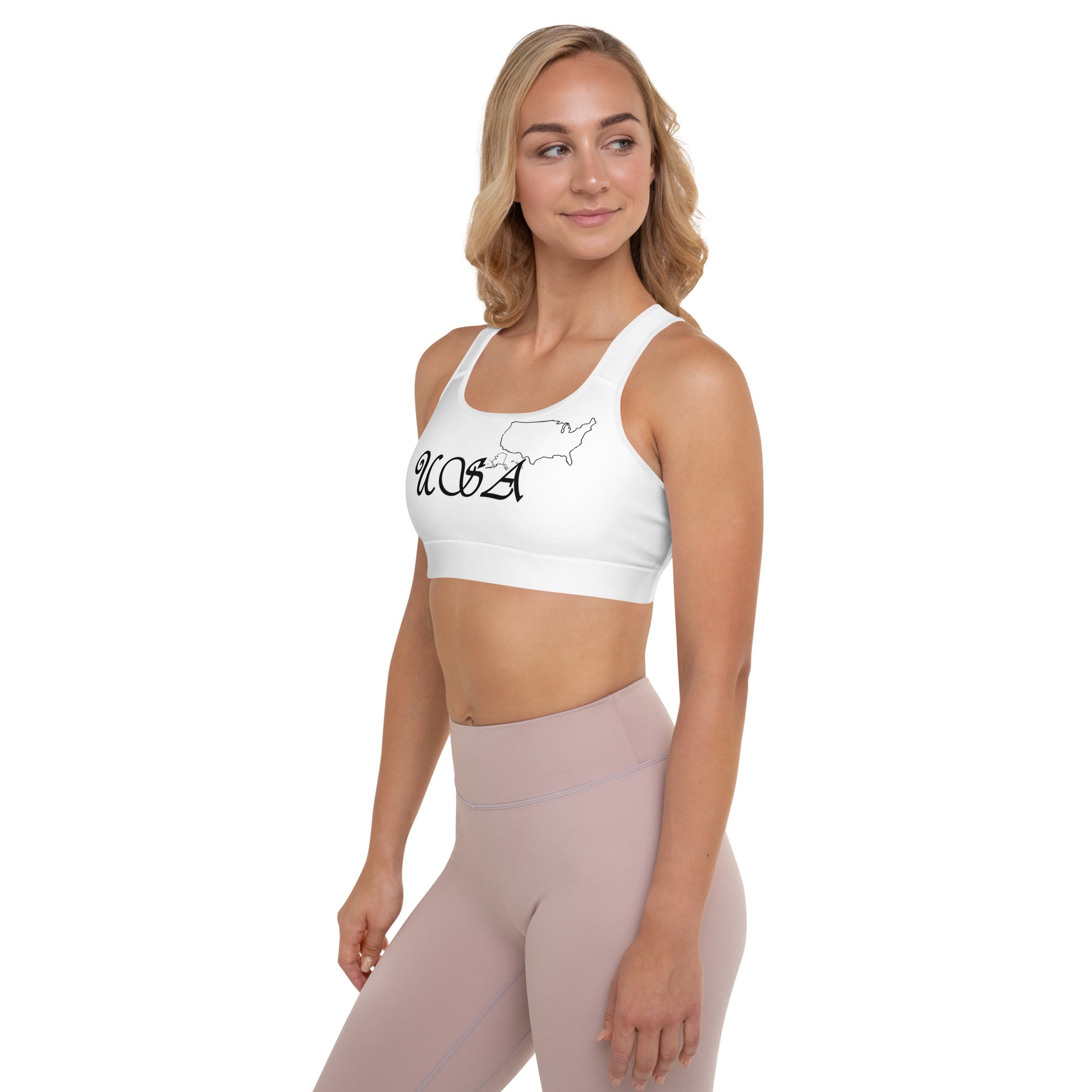 Represent USA Padded Sports Bra-Fete Massive