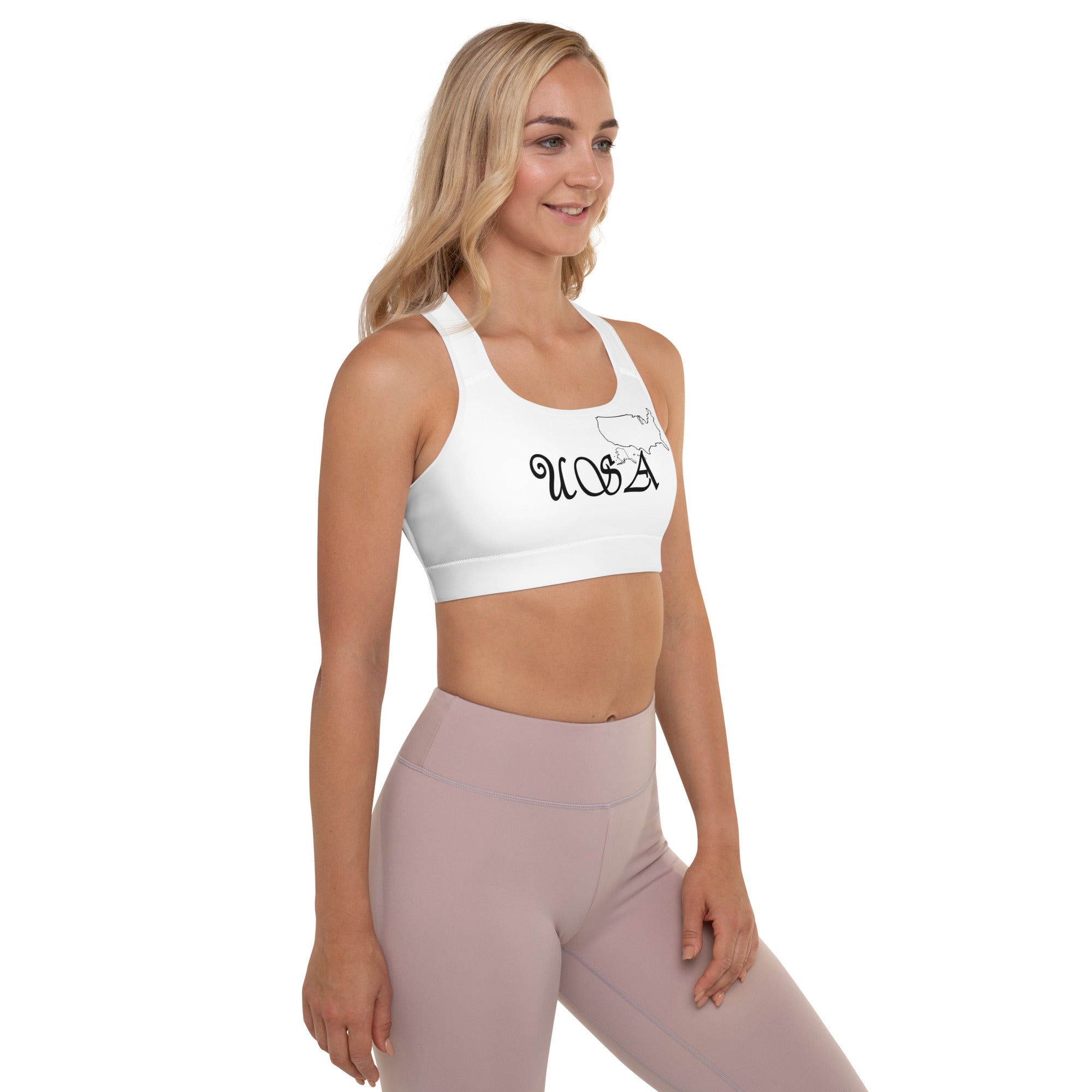 Represent USA Padded Sports Bra-Fete Massive