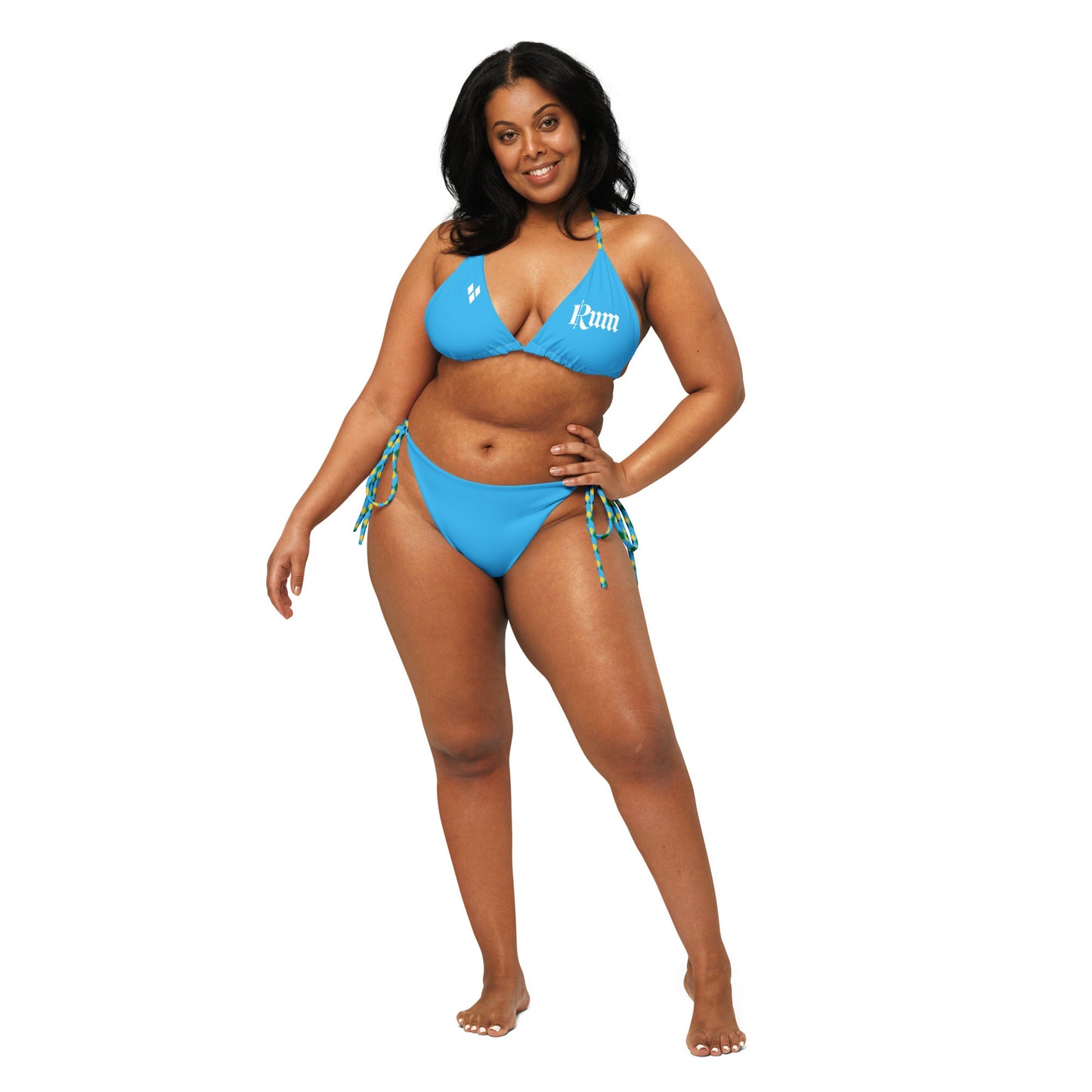 Rumkini - String Bikini Set - UPF 50+ multiple colors available & Sizes up to 6XL