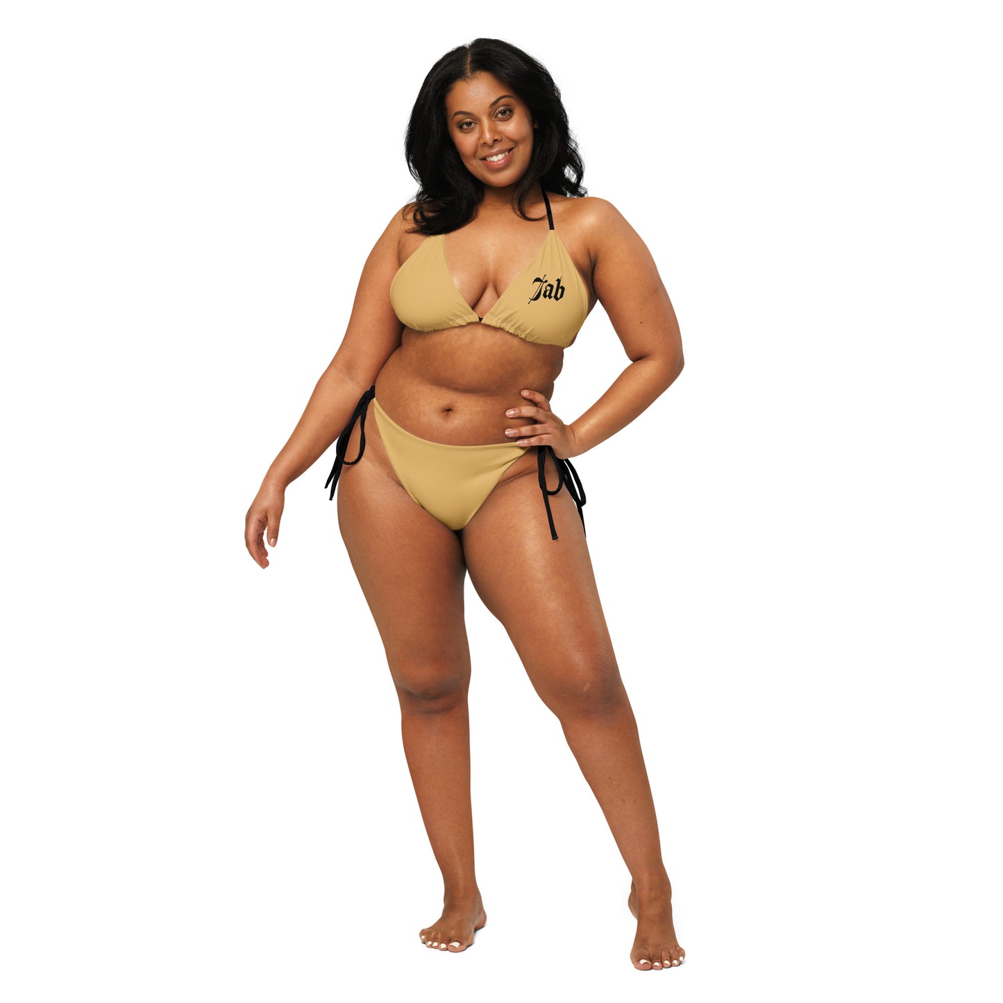 Jab & Soca string bikini (Nude & Black)