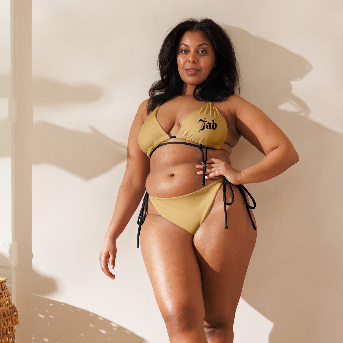 Jab & Soca string bikini (Nude & Black)