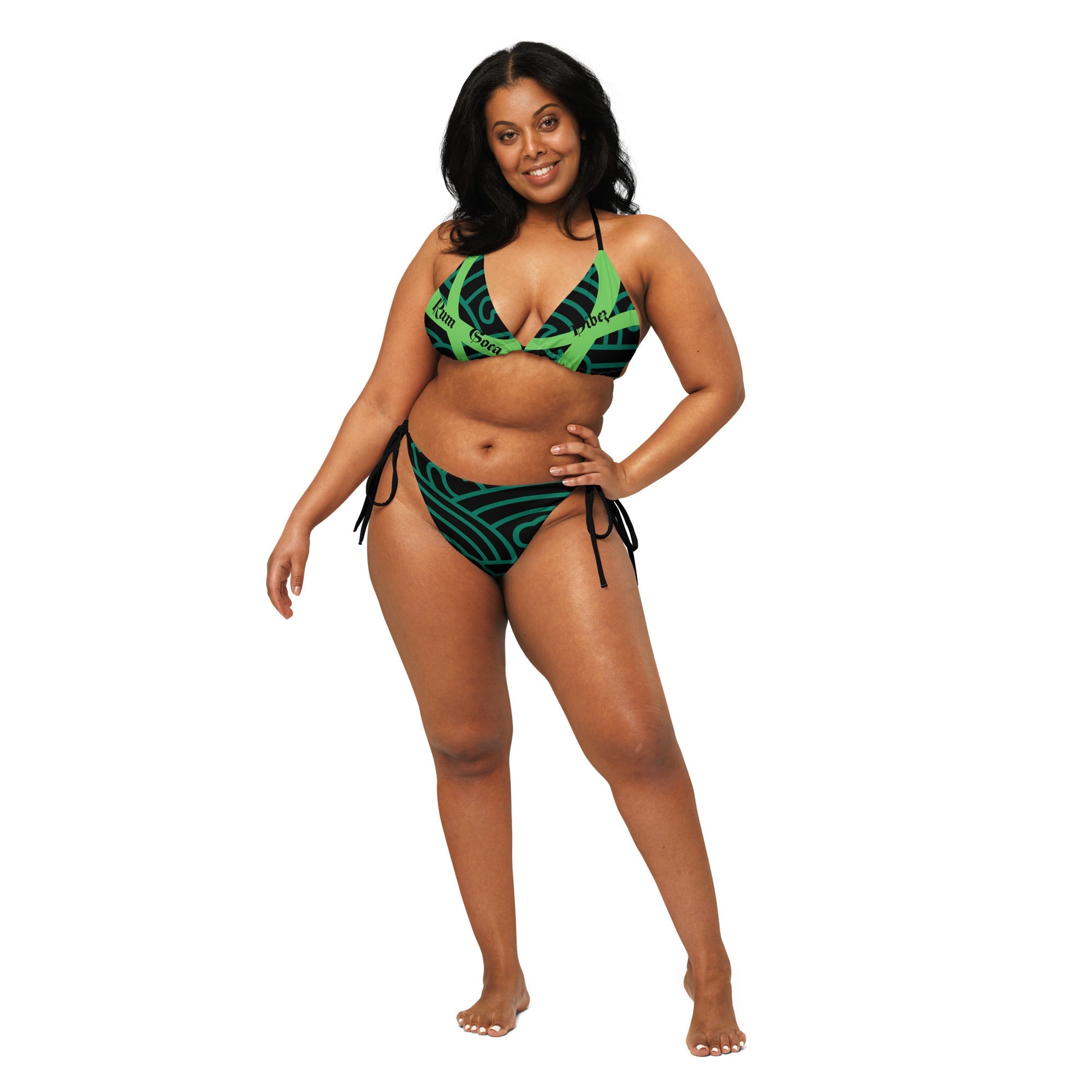 X -Rum, Soca & Vibez string bikini (Multiple Colors and sizes available)-Fete Massive
