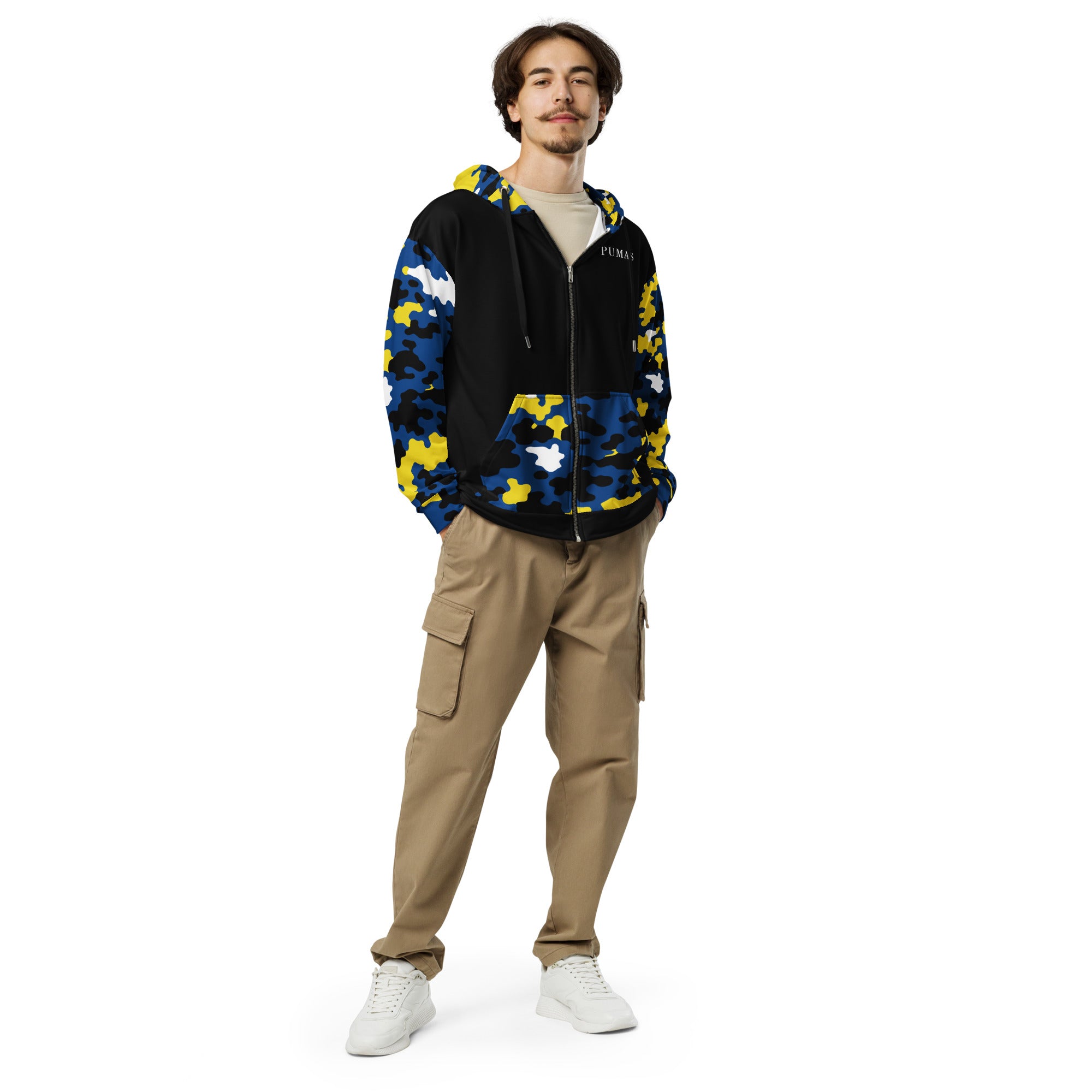 Unisex zip hoodie-Fete Massive