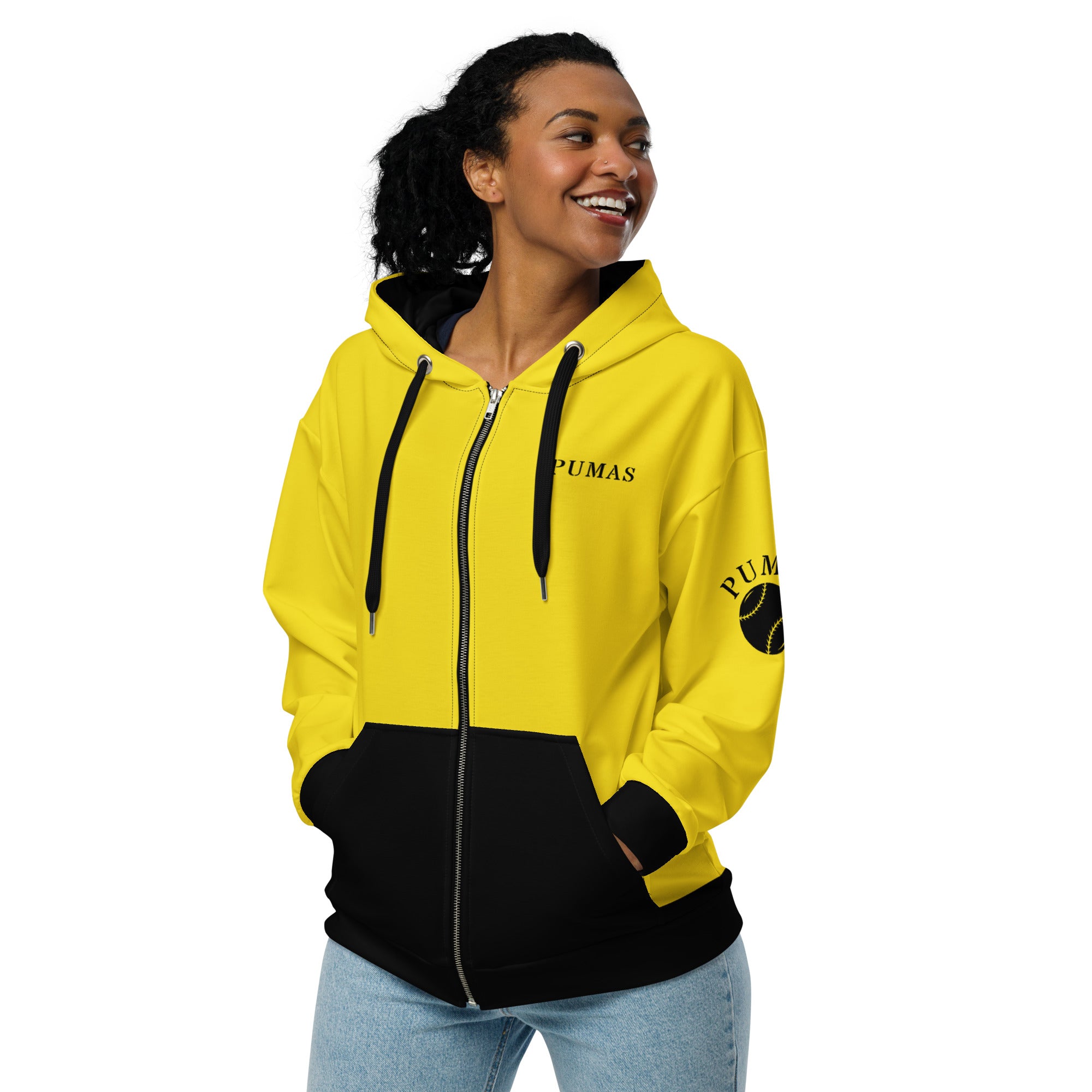 Unisex zip hoodie-Fete Massive